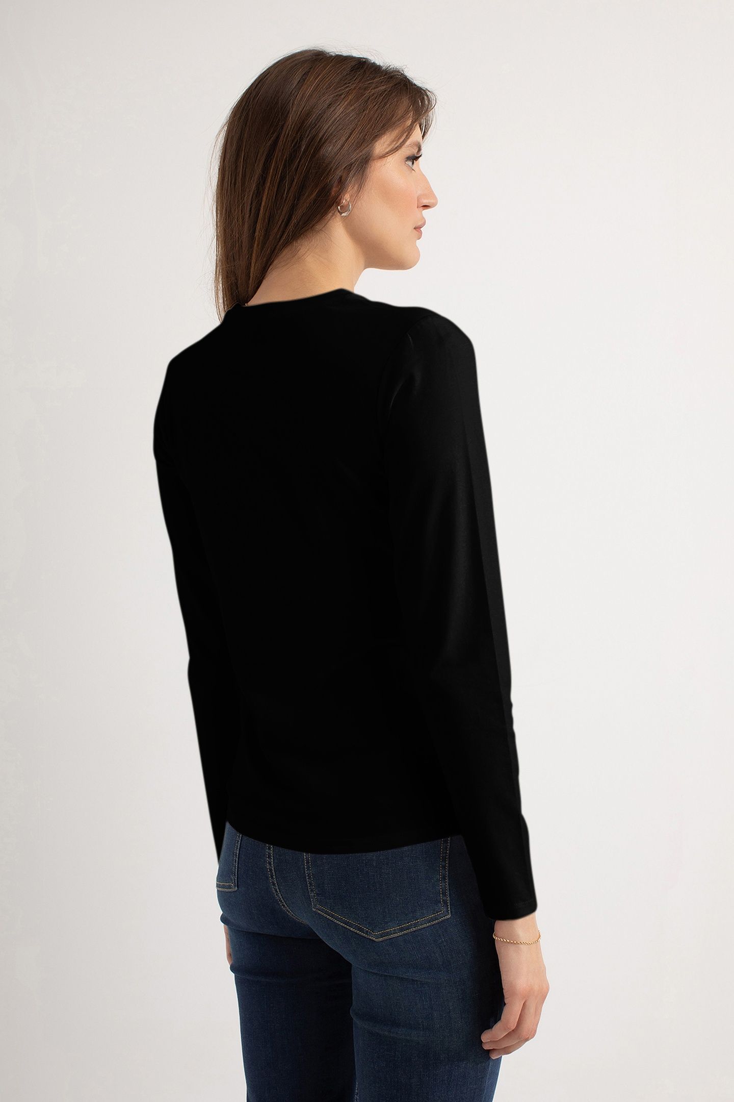HAILEY LS T-SHIRT BLACK 2