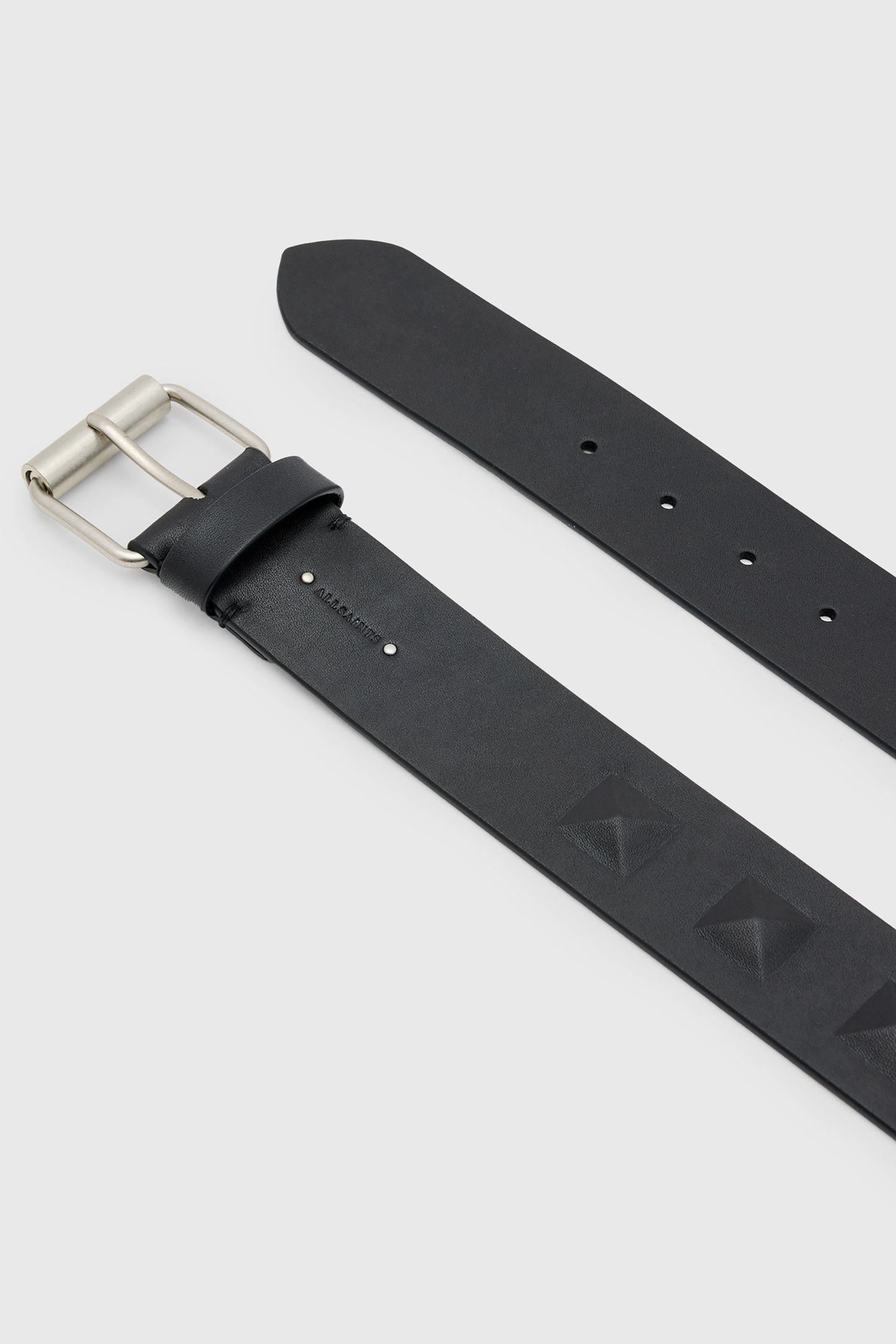 STEVIE STUD BELT BLACK/ANTQ NICKEL 3