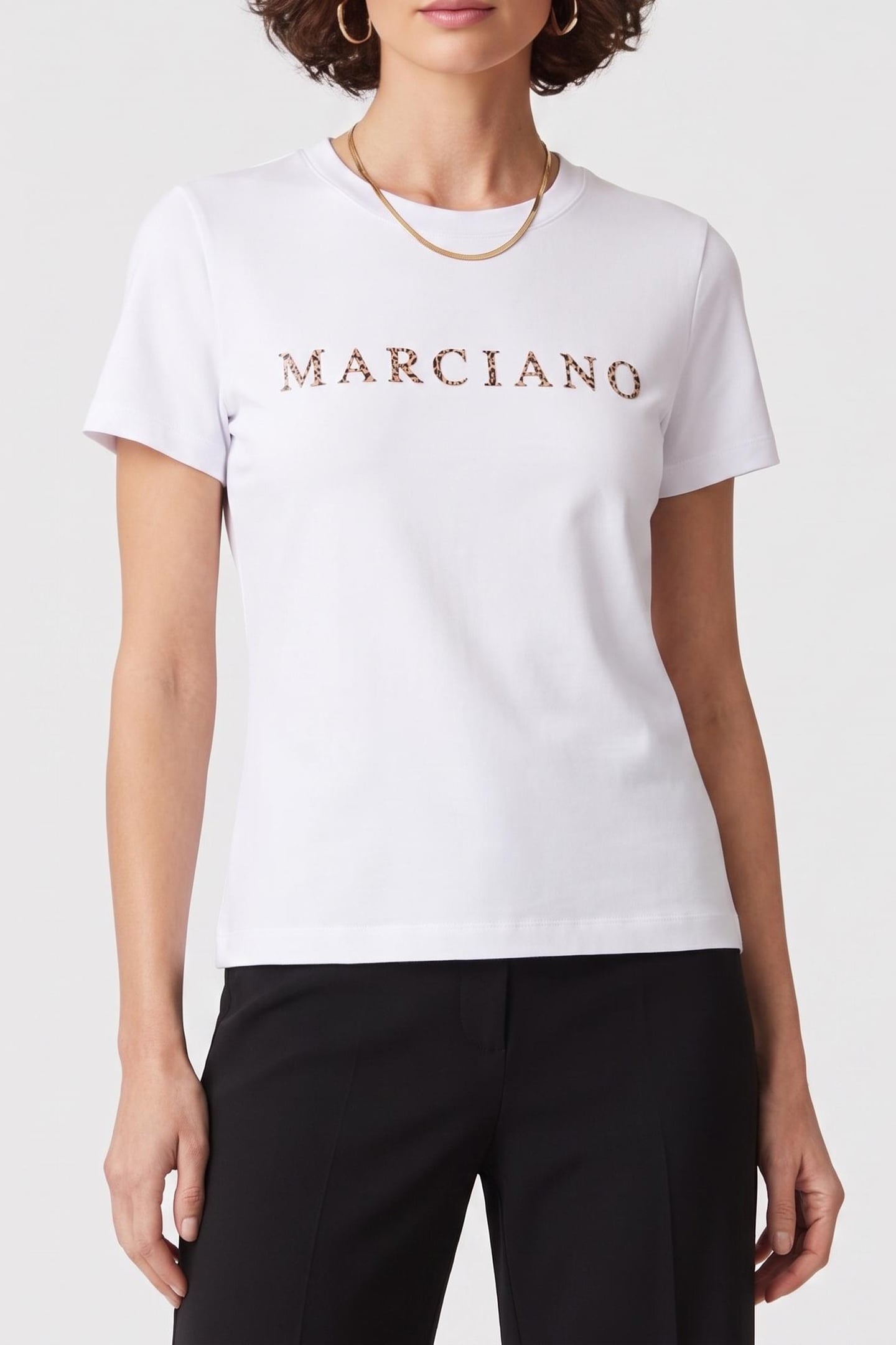 CANDY RN SS TSHIRT WHITE/CHARMING LEO 1