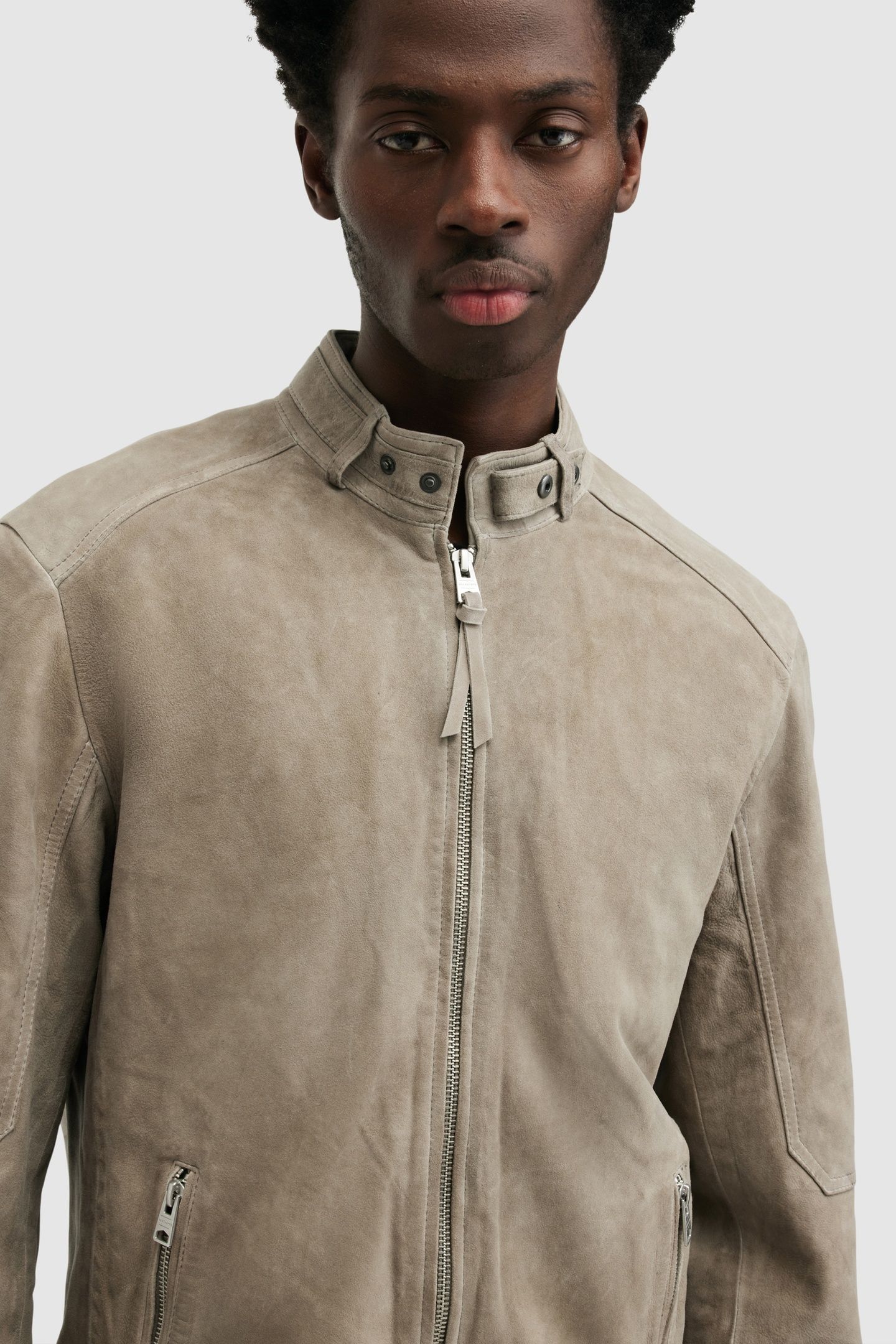 CORA JACKET FROSTED TAUPE 1