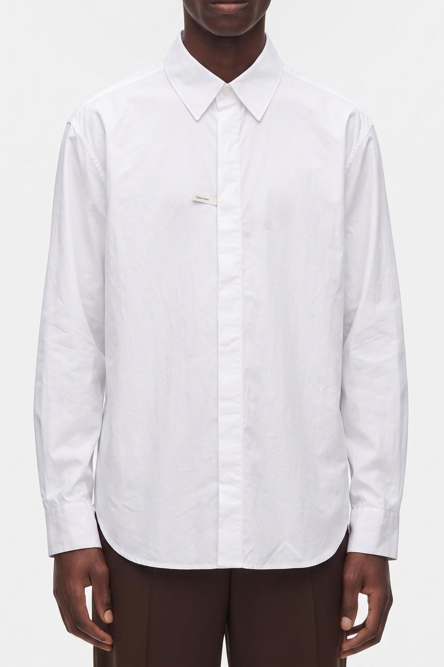 LS SOLID CRISP SHIRT BRILLIANT WHITE 1