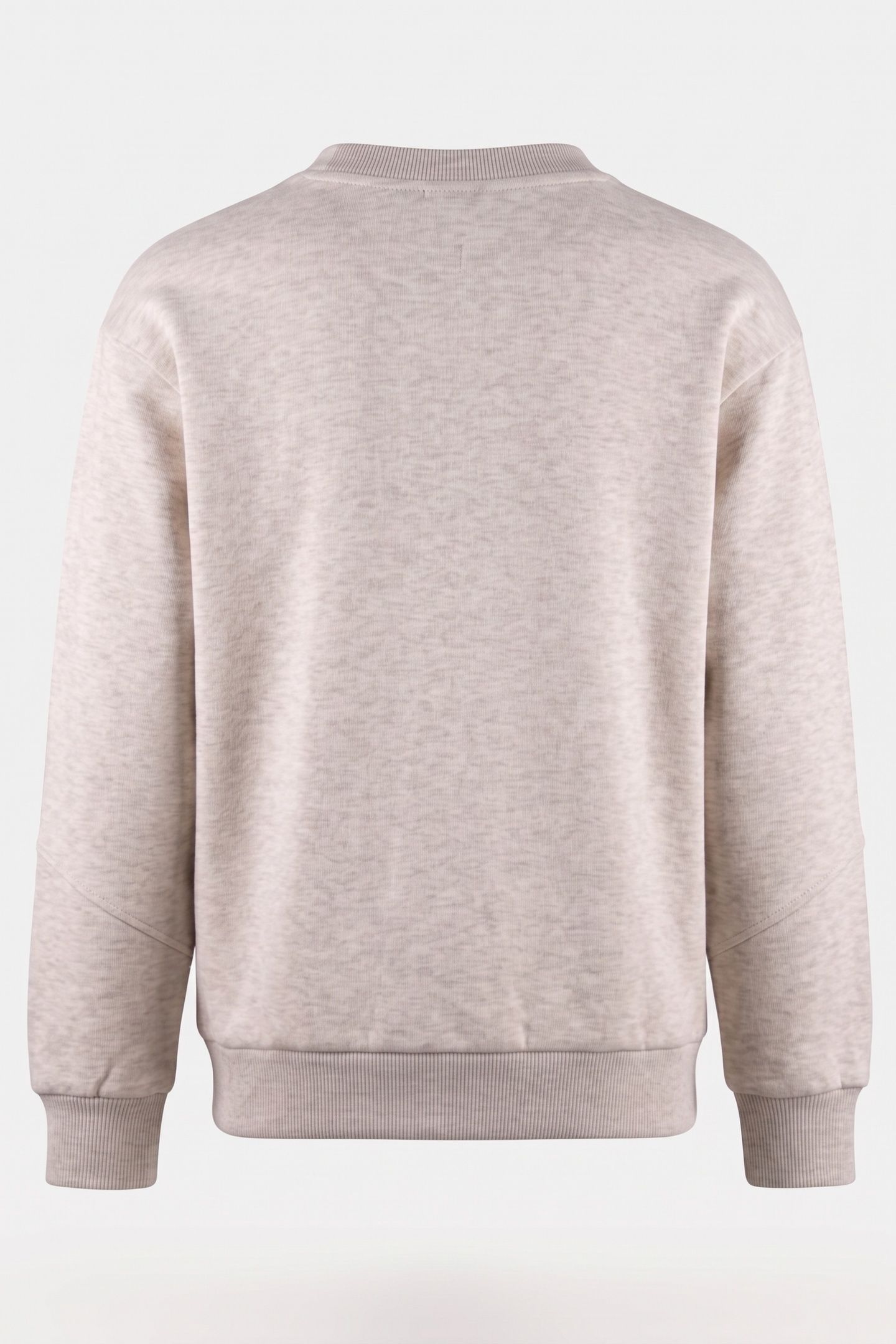 CUTSEAM SWEATSHIRT CREAM MELANGE 4