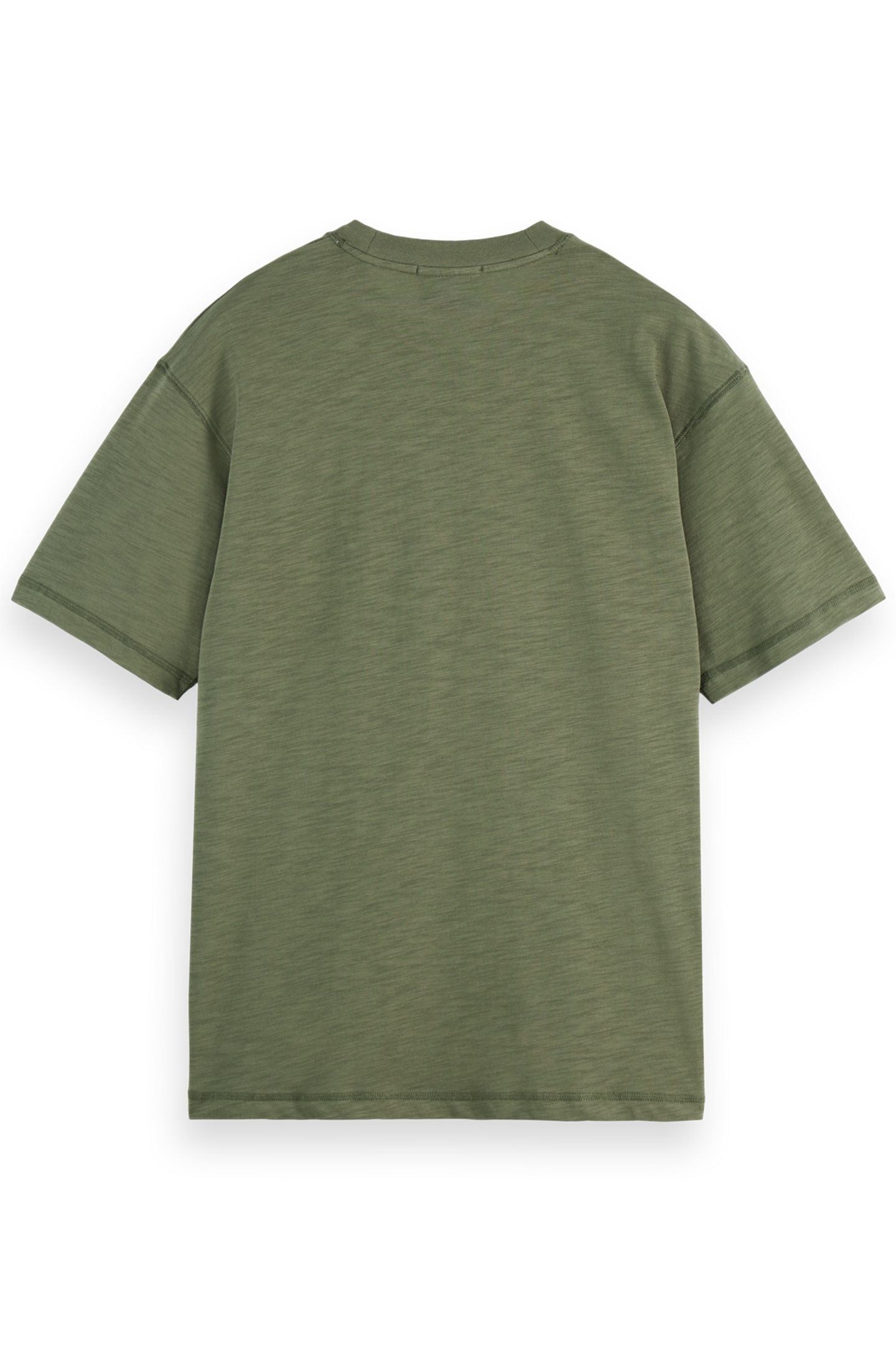 RELAXED FIT PATCHWORK POCKET T-SHIRT THYME 4