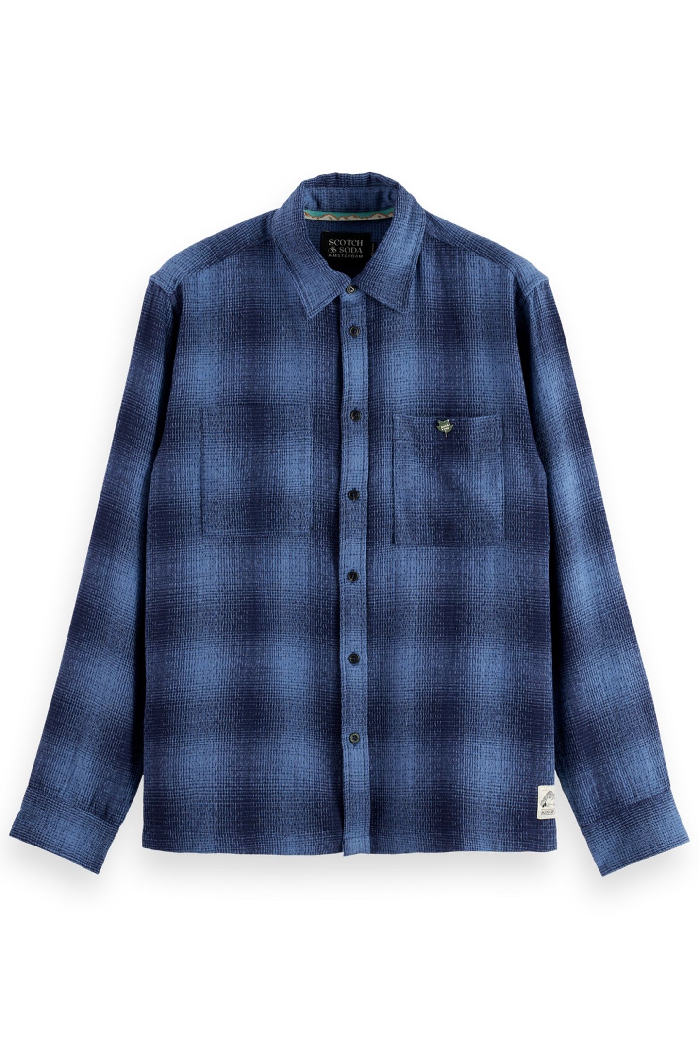 SHADOW CHECK SHIRT PEACOAT SHADOW CHECK 4