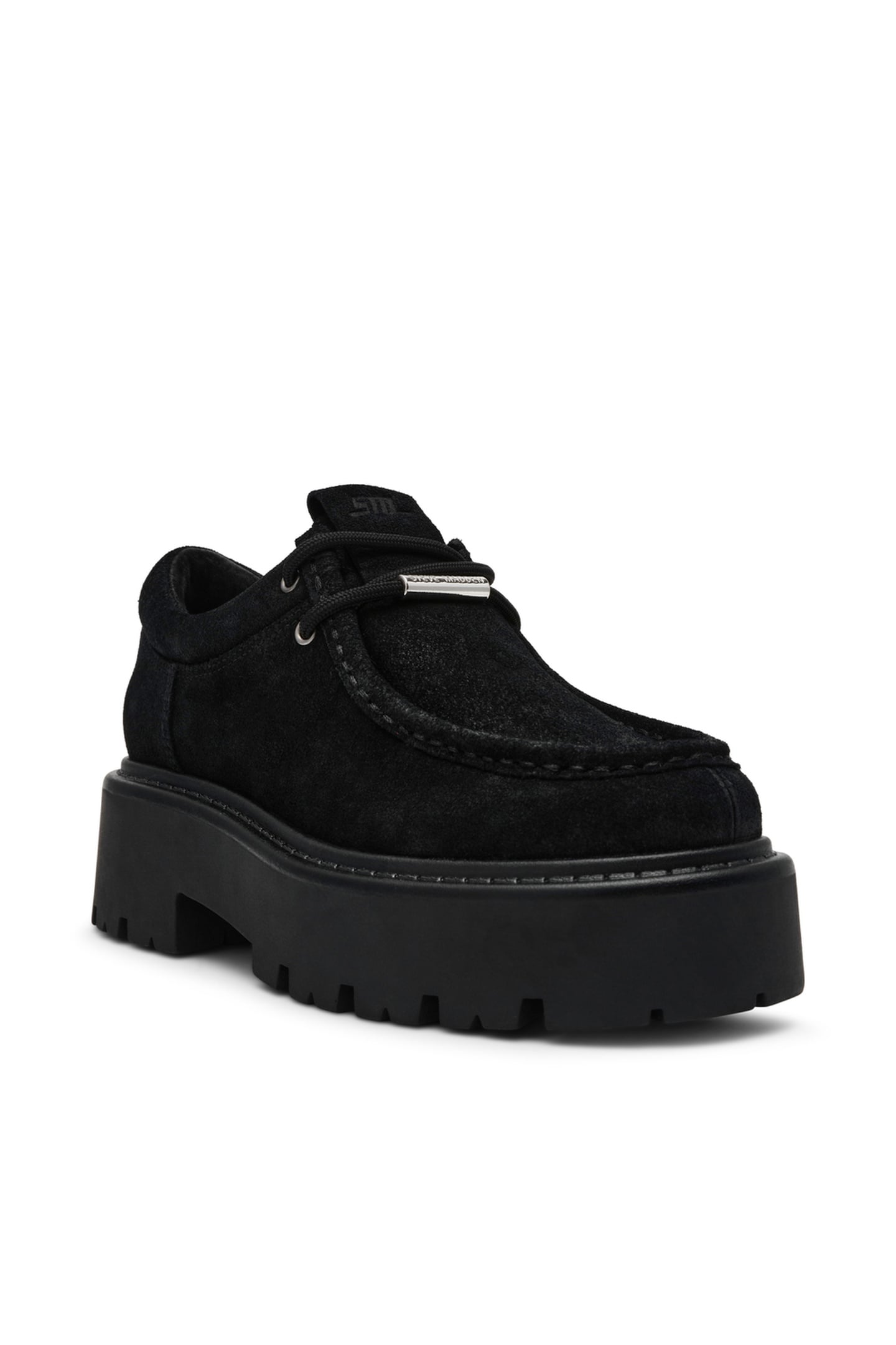 OFFSETTER FLAT SHOES BLACK SUEDE 1