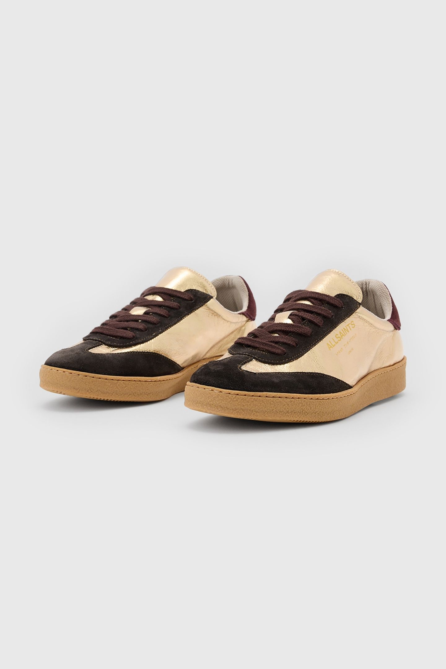 THELMA MET SNEAKER GOLD/BROWN 2