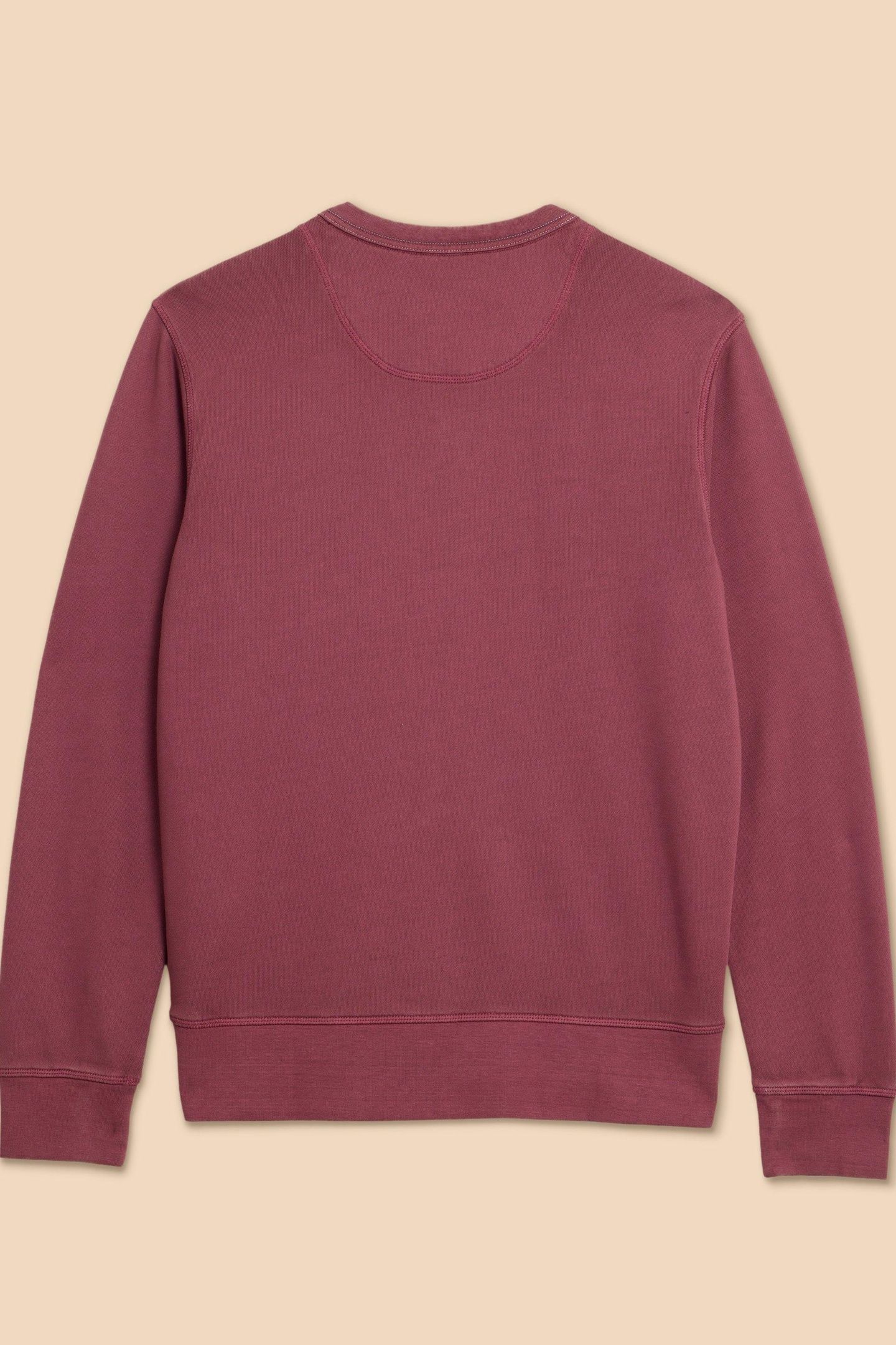 CREW NECK SWEAT MID PLUM 5