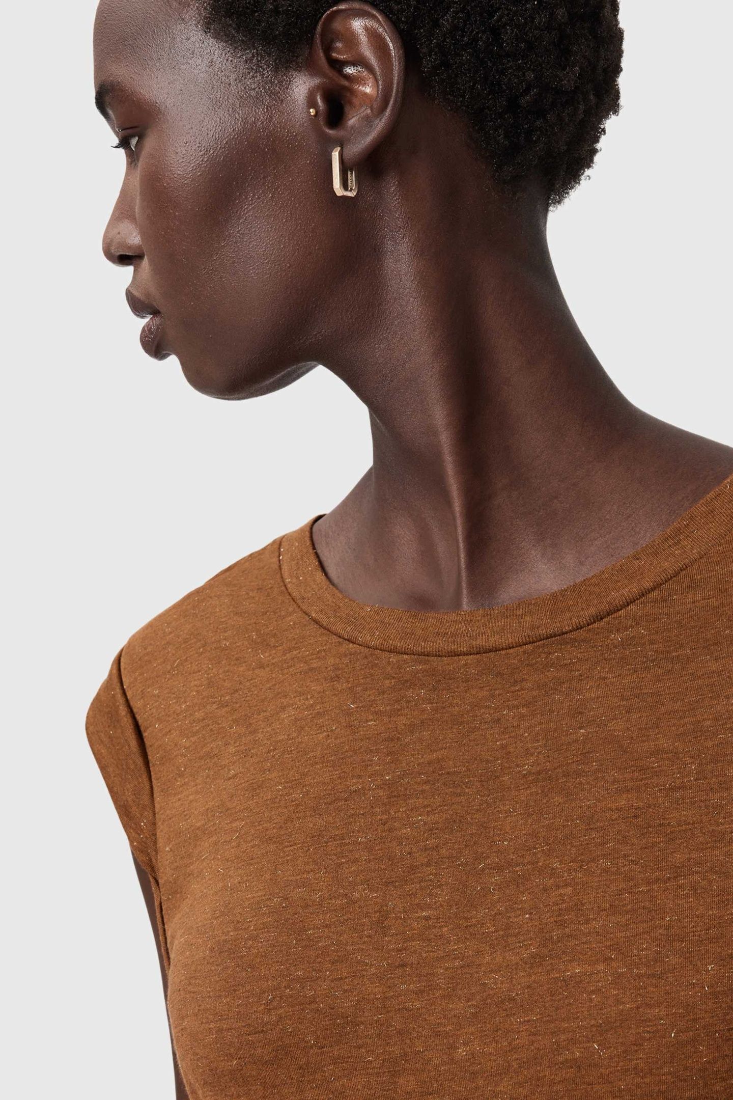 WEST SHIMMER TANK RUST BROWN 8