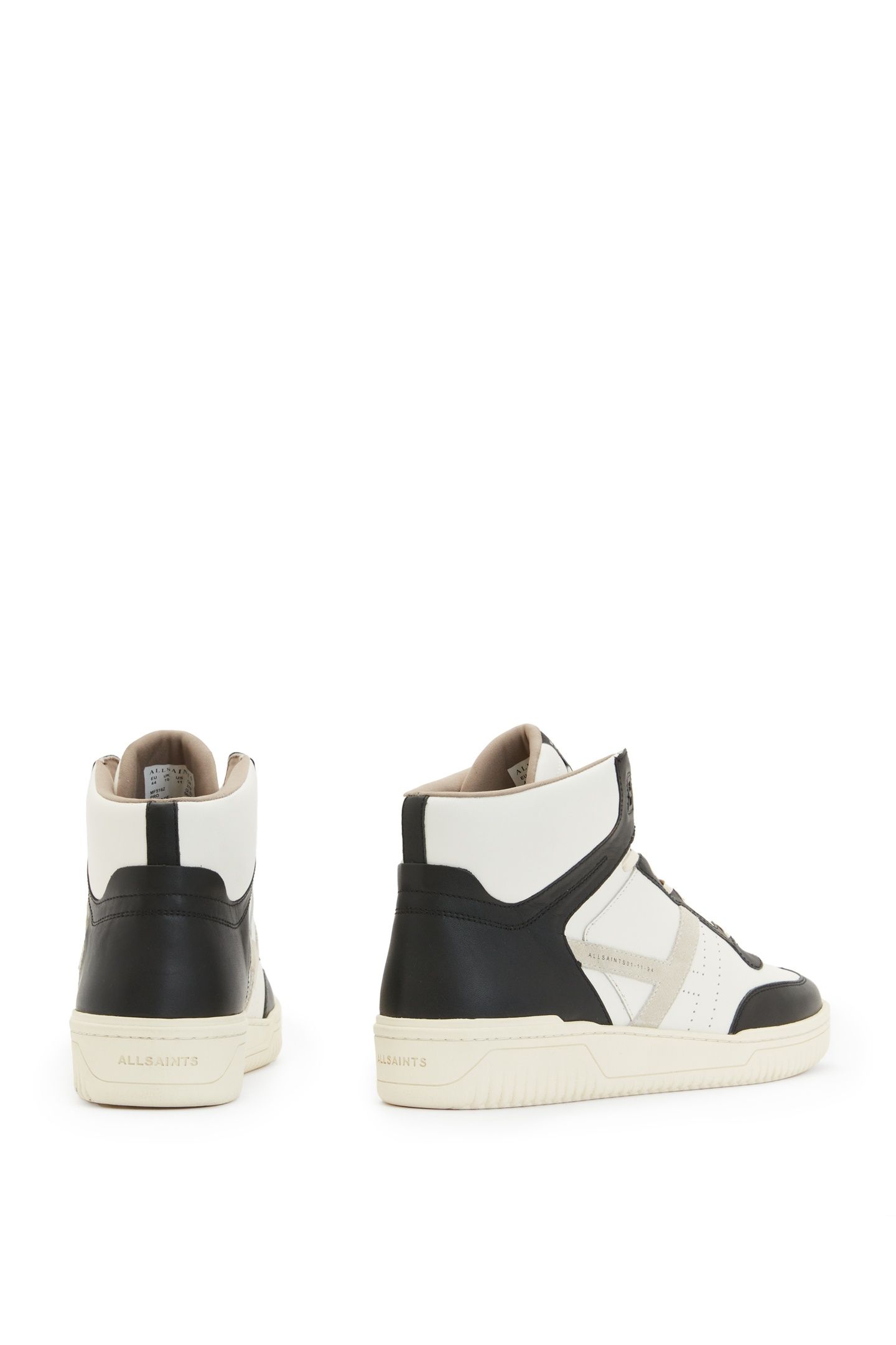 PRO SUEDE HIGH TOP BLACK/WHITE 4
