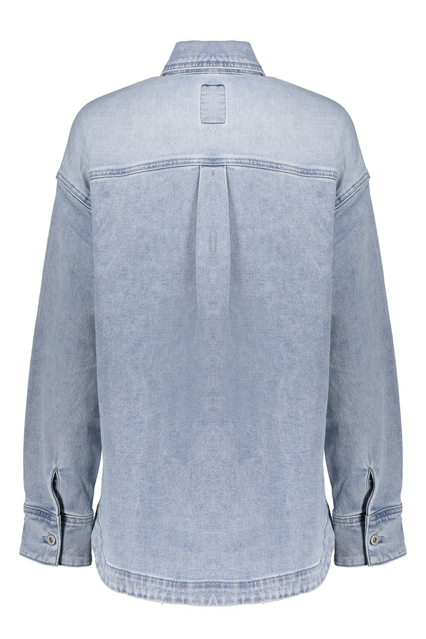 JEANS OVERSHIRT STONES BLEACHED DENIM STONES 2