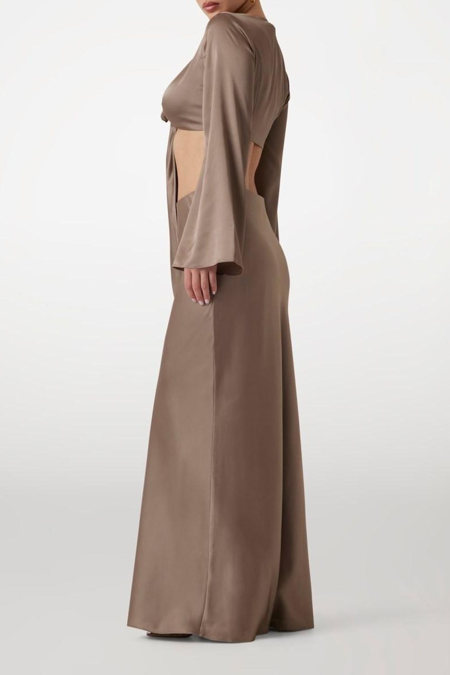 MONICA LONG SKIRT BUFF TAUPE 6