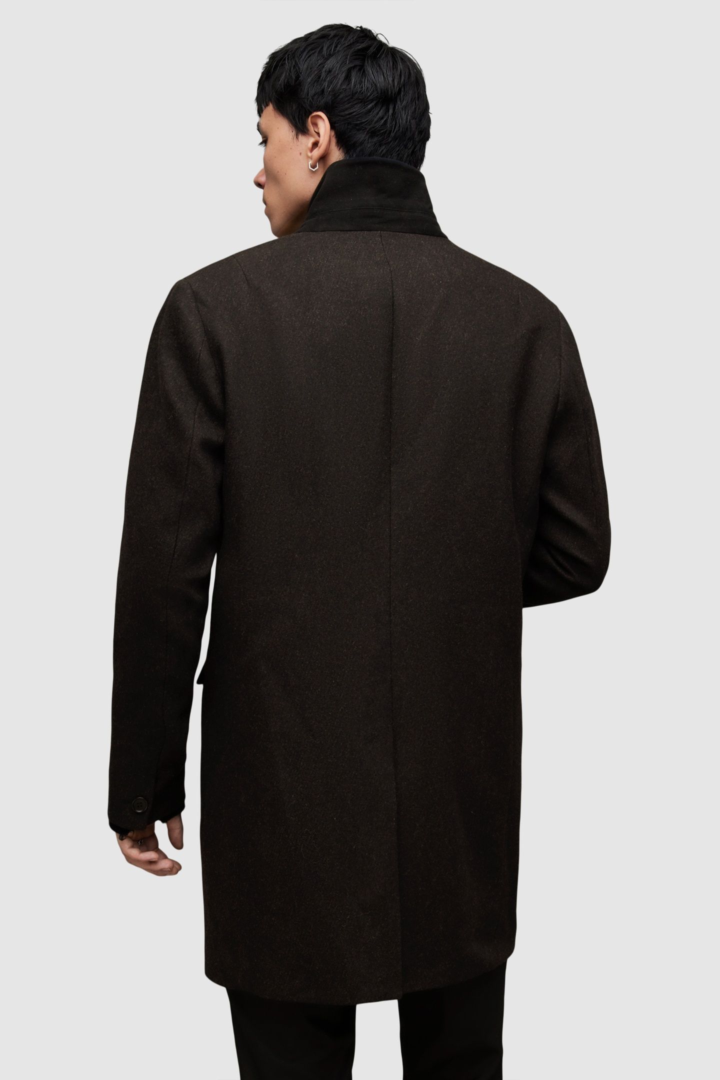 CENTINEL COAT BITTER BRWN TWILL 4