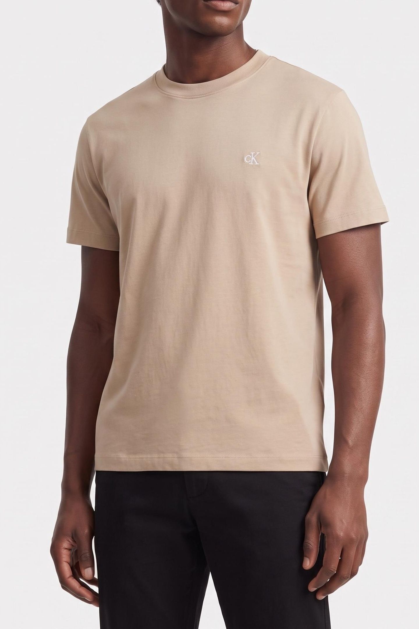 SS EASY MONOGRAM TEE WHITE PEPPER 1