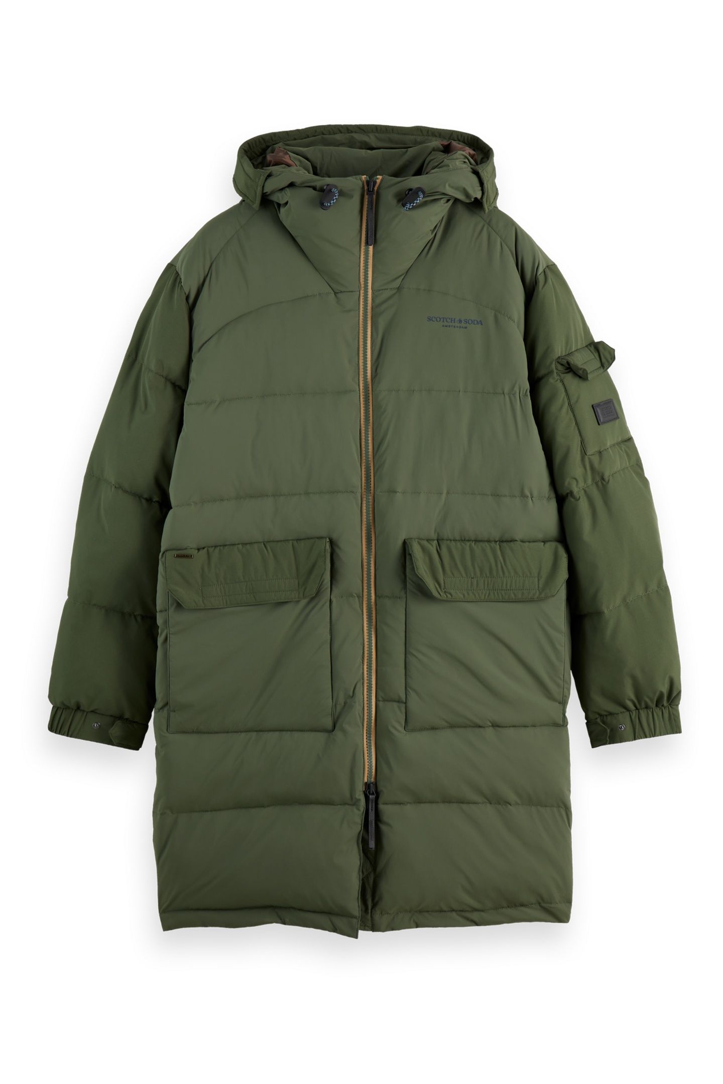 LONG PUFFER JACKET THYME 4