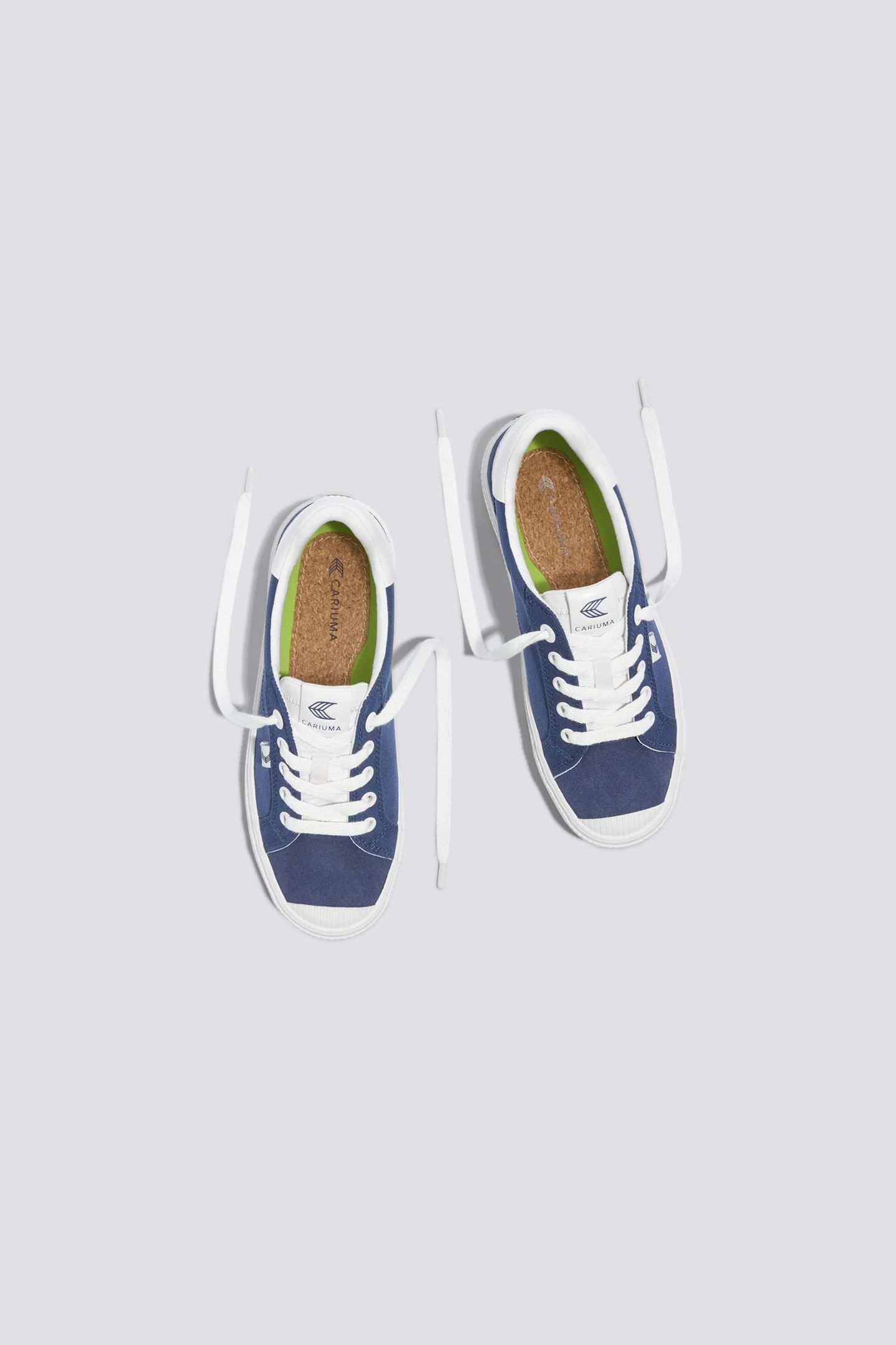 OCA NYLON AND SUEDE BRIGHT NAVY 3