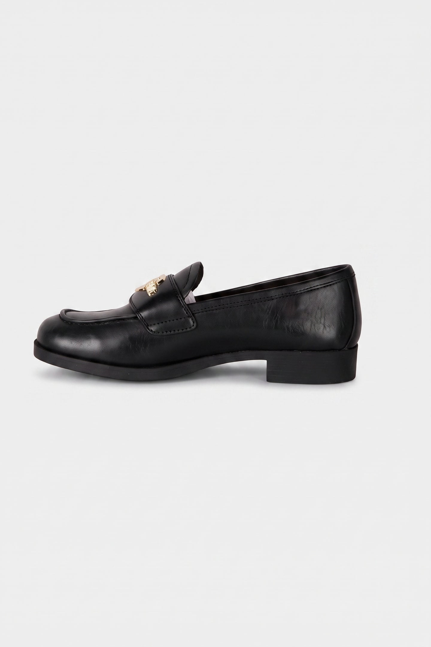 GOATSKIN LOAFER BLACK 3