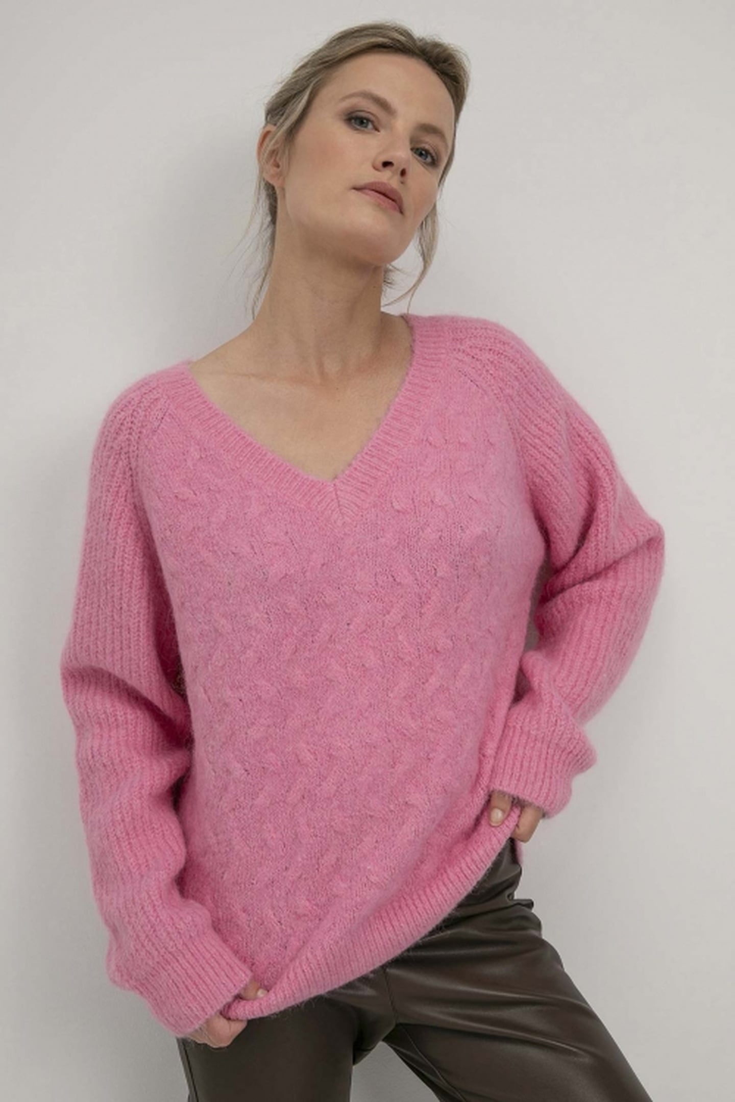 SABINE SWEATER BUBBLEGUM 1