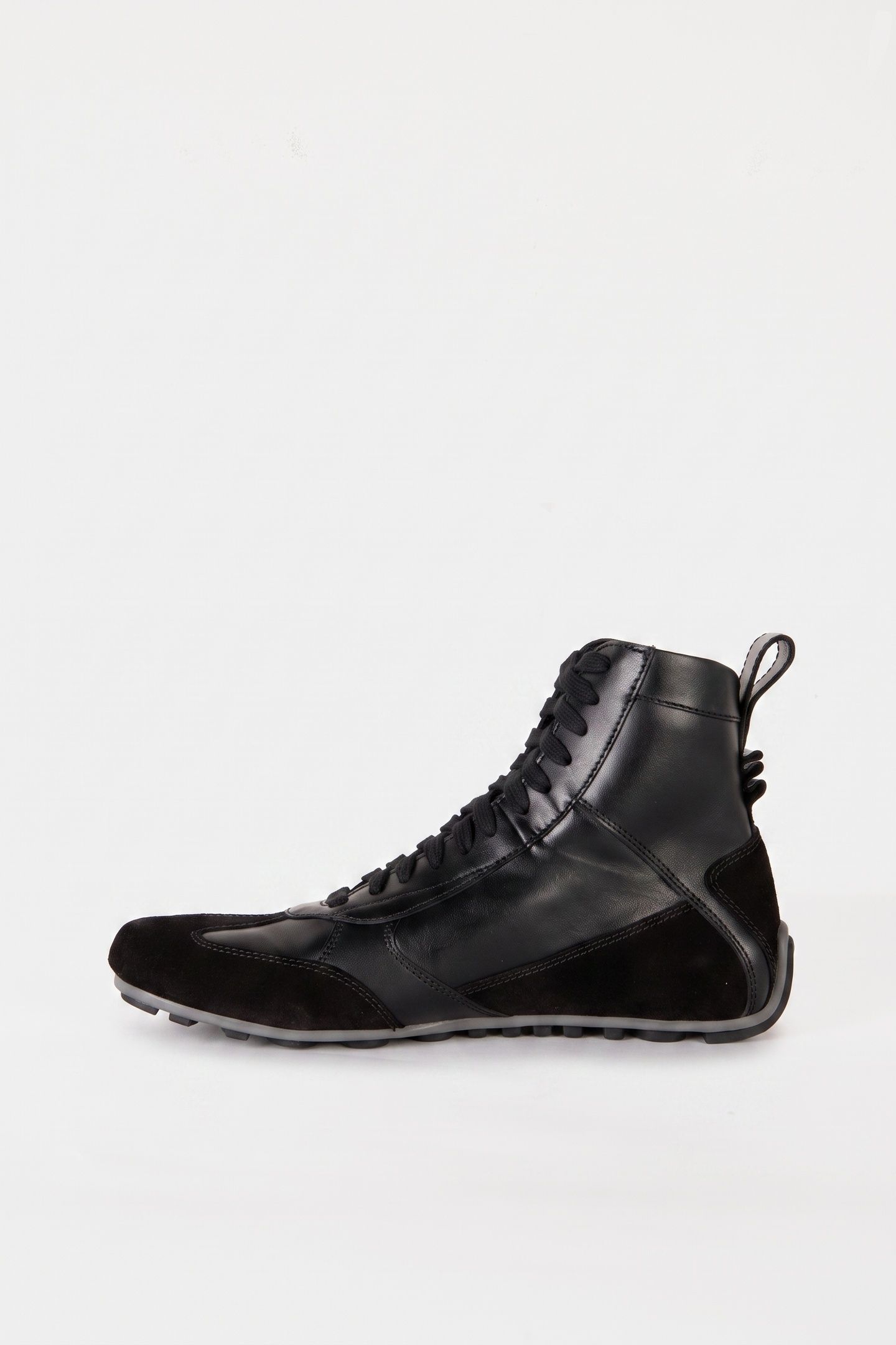CALFSKIN SNEAKERS BLACK 2