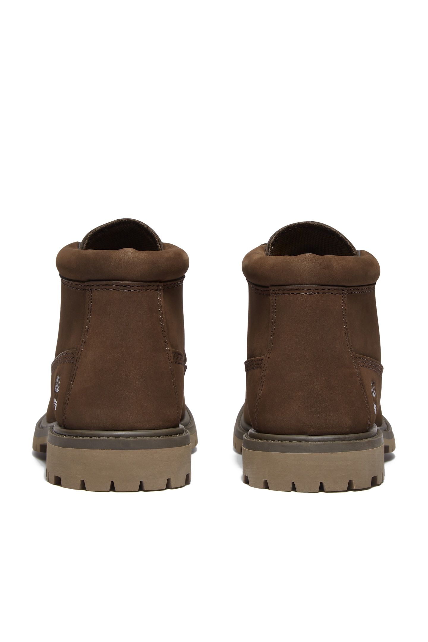 NELLIE MID LACE UP CHUKKA BOOT DARK BROWN NUBUCK 4