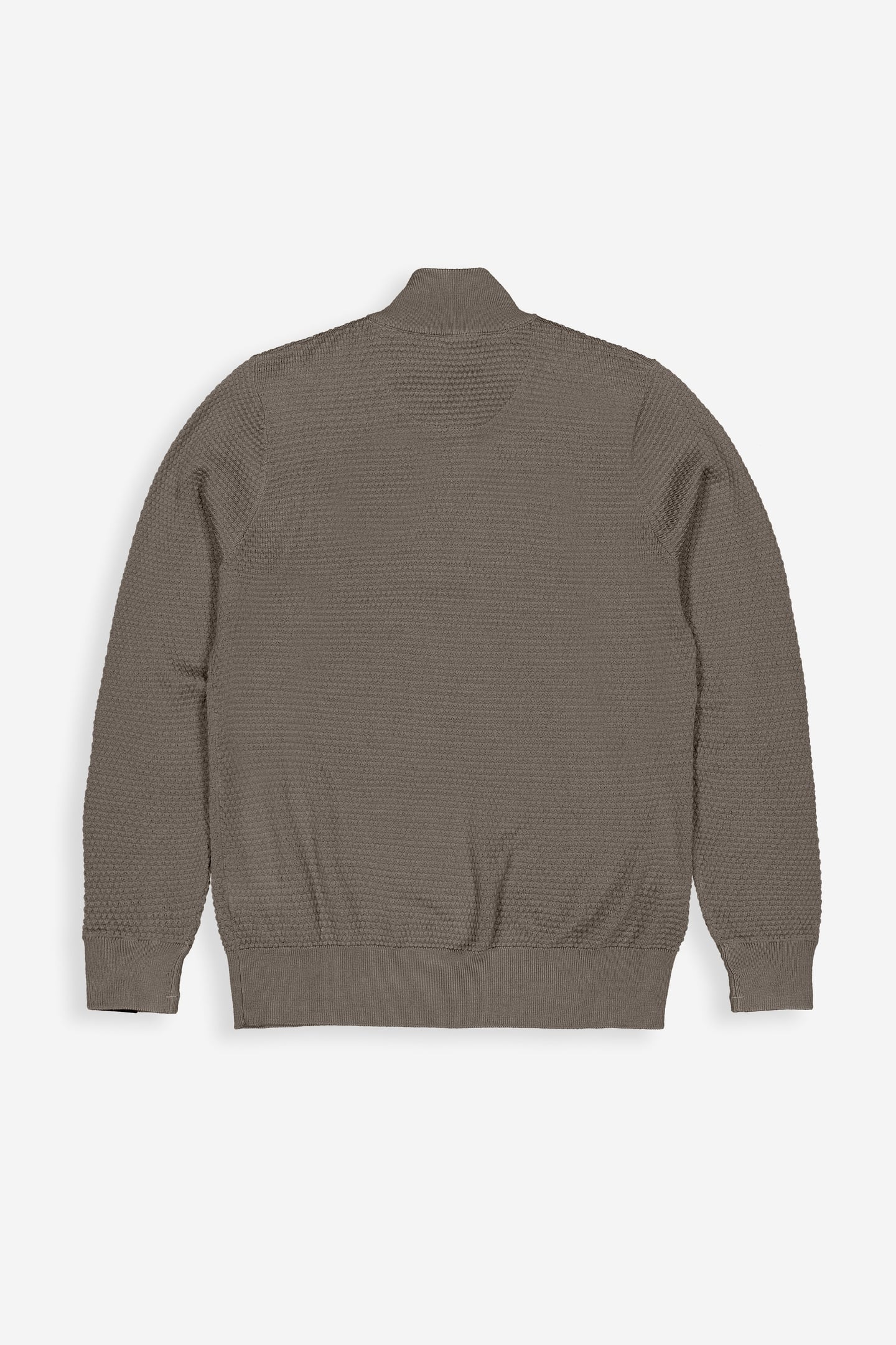 STRUCTURE HALFZIP MOCHA BROWN 4