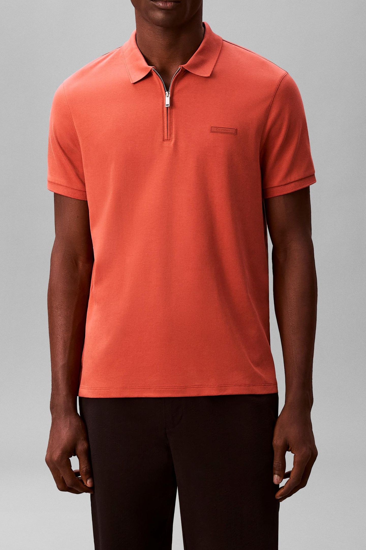 SS SLIM SUPIMA ZIP POLO FADED FLOWER 1