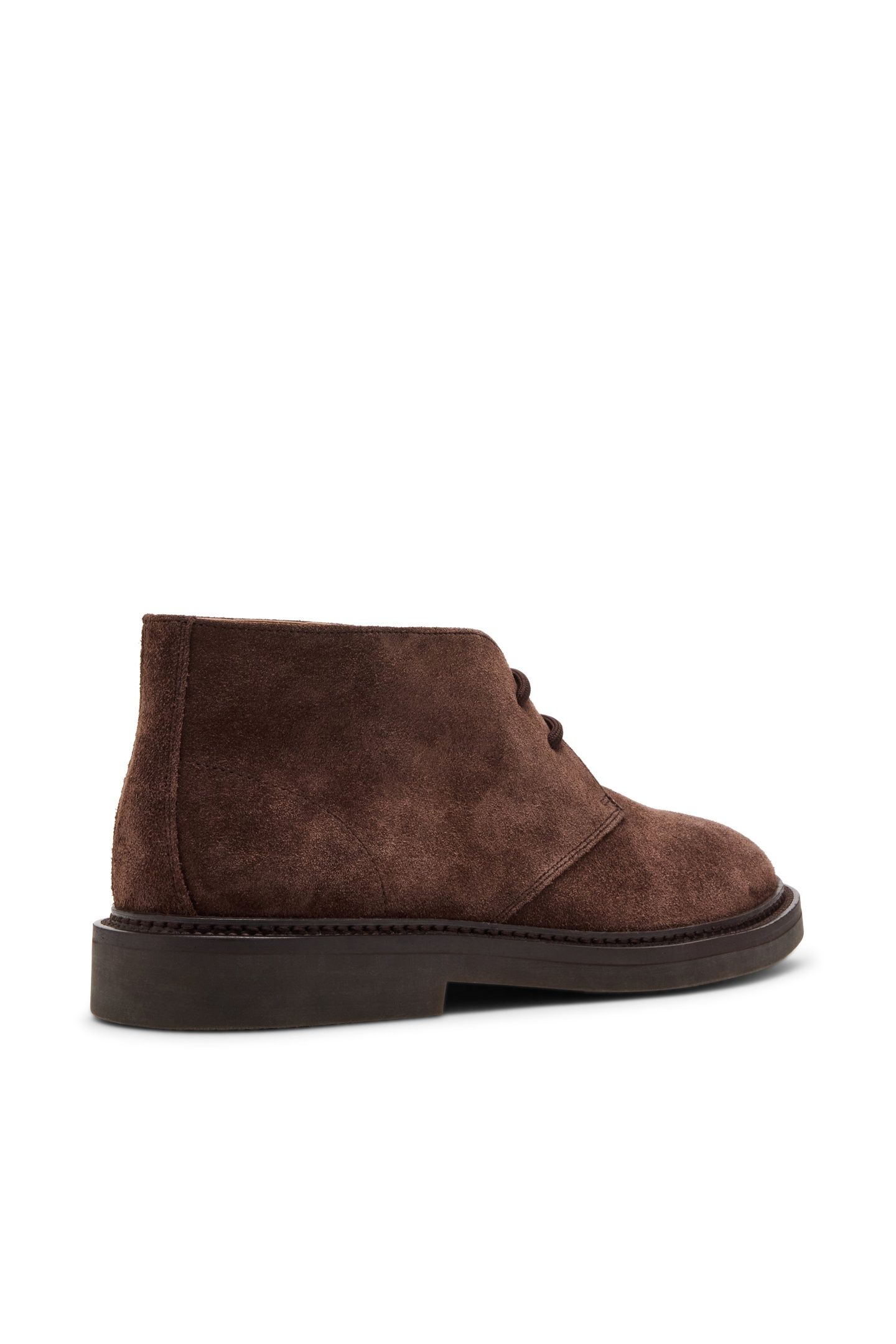 RUBEN CASUAL SHOES BROWN SUEDE 3