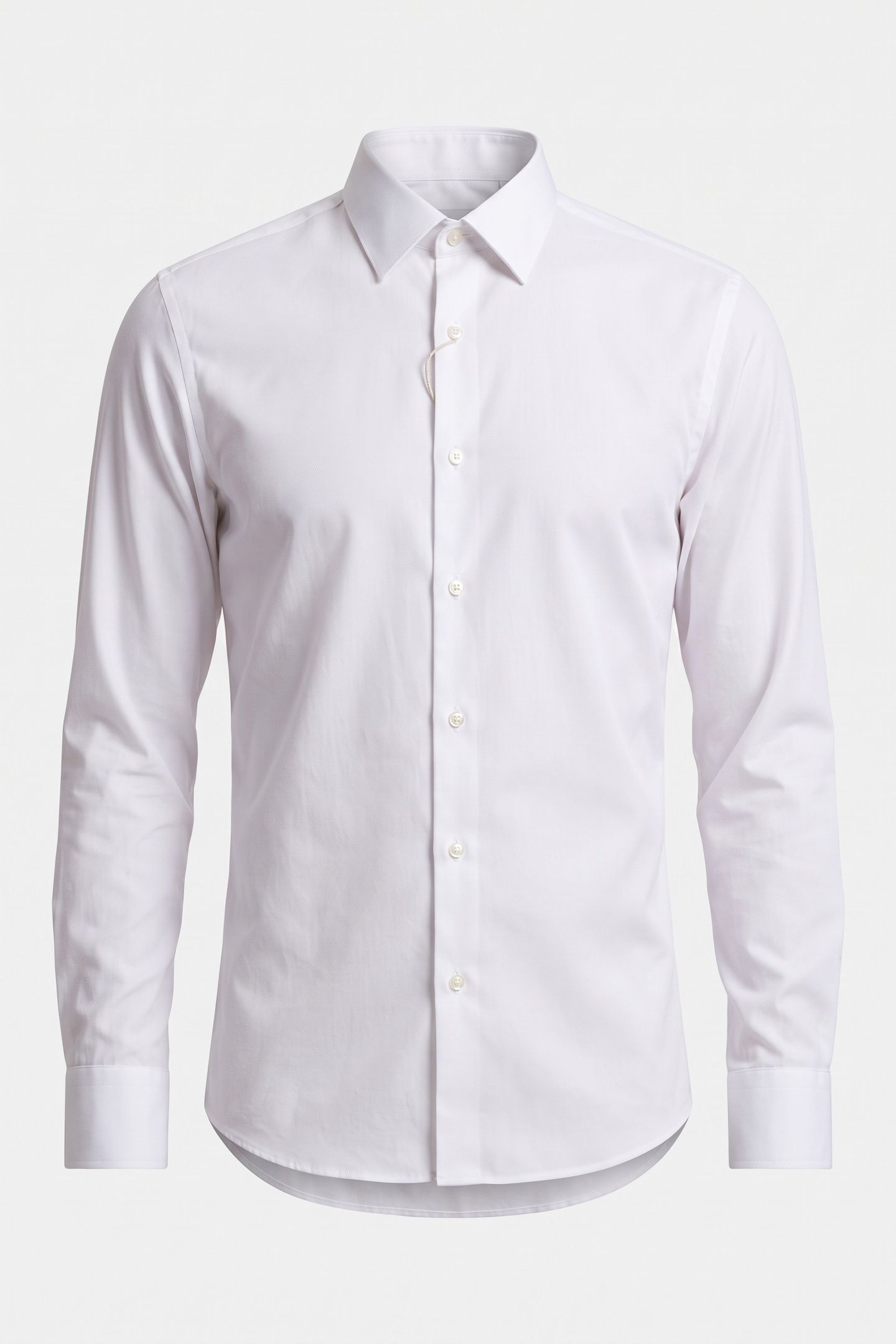 SLIM MULTI COTTON SHIRT WHITE 3