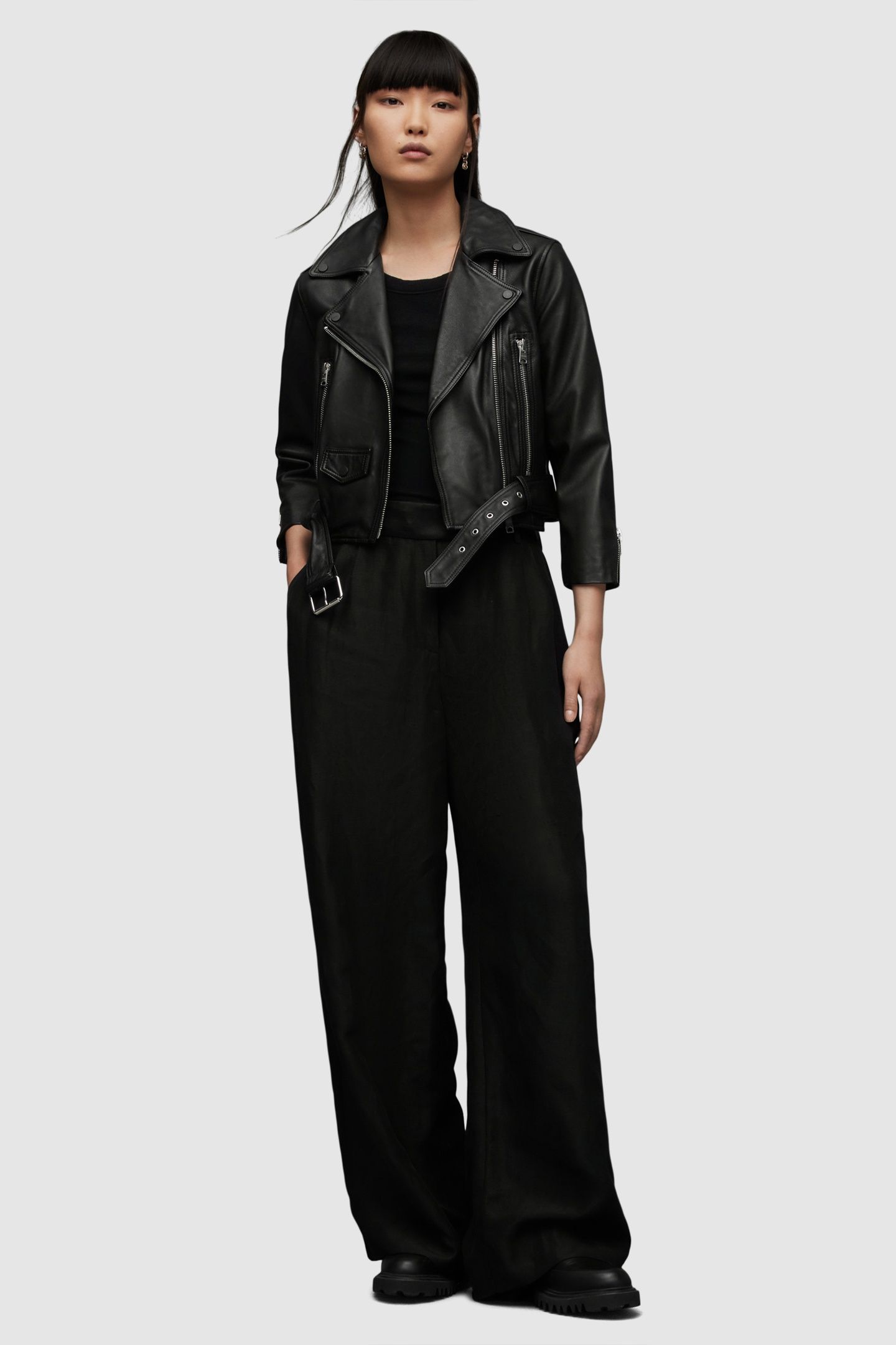 BROOKES BIKER BLACK 3
