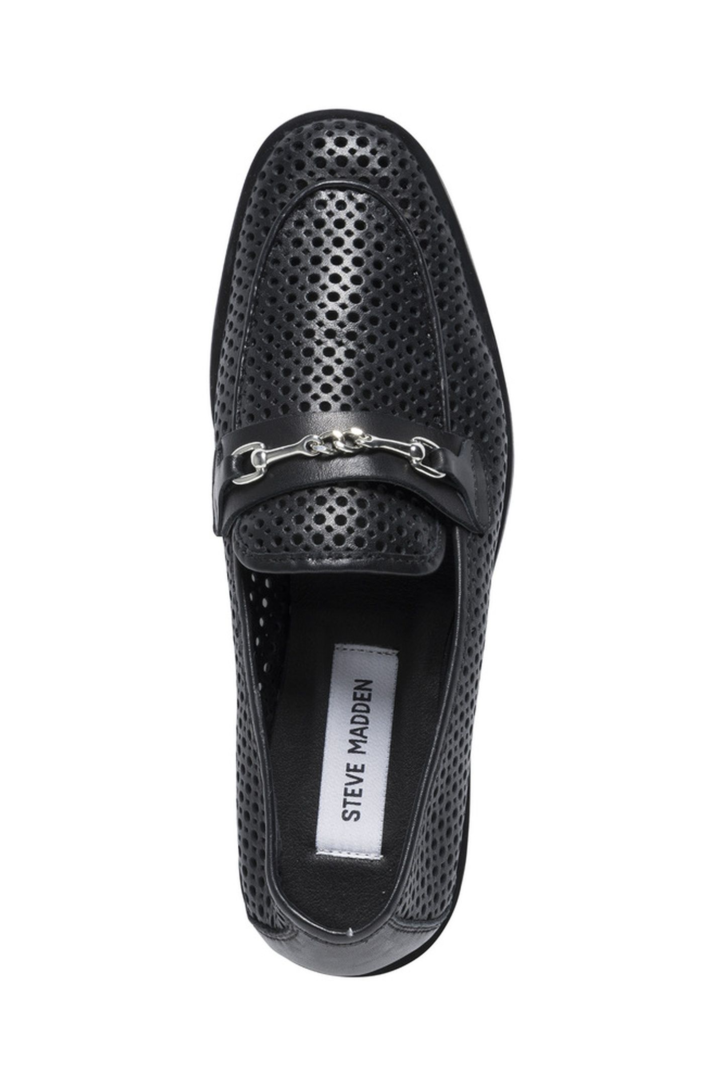 NAFISA FLAT SHOES BLACK LEATHER 2