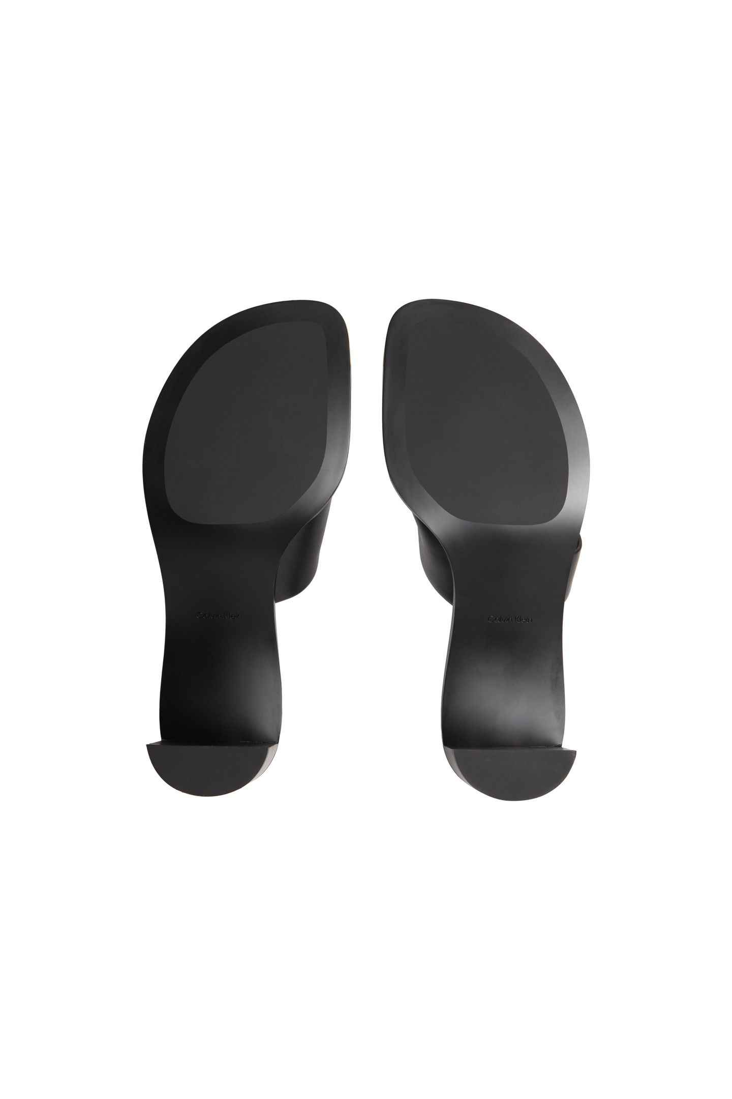 BLOCK HEEL SANDALS TRIPLE BLACK 4
