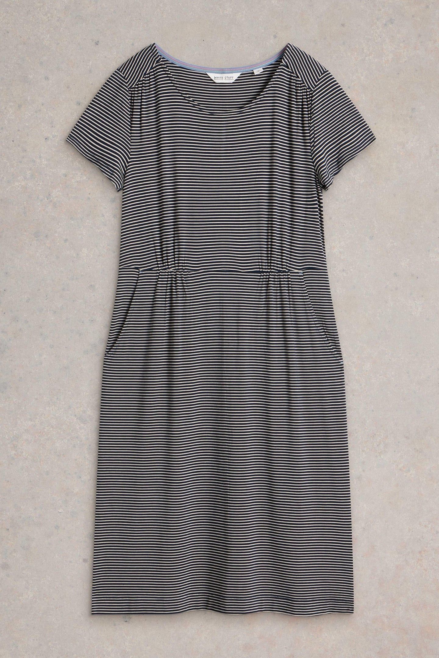 TALLIE JERSEY DRESS BLACK MULTI 4