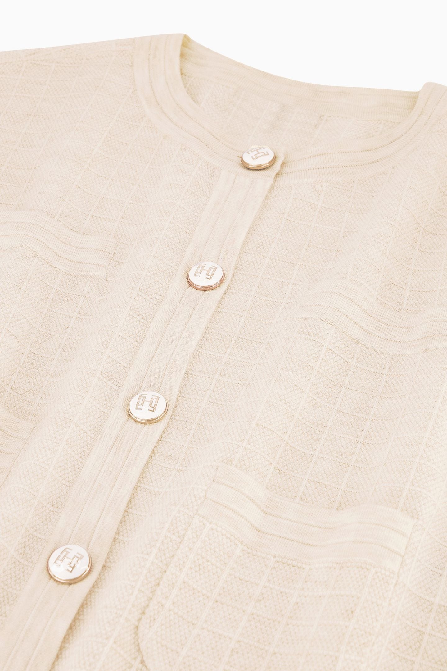 DESMOND CARDIGAN CREAM 5