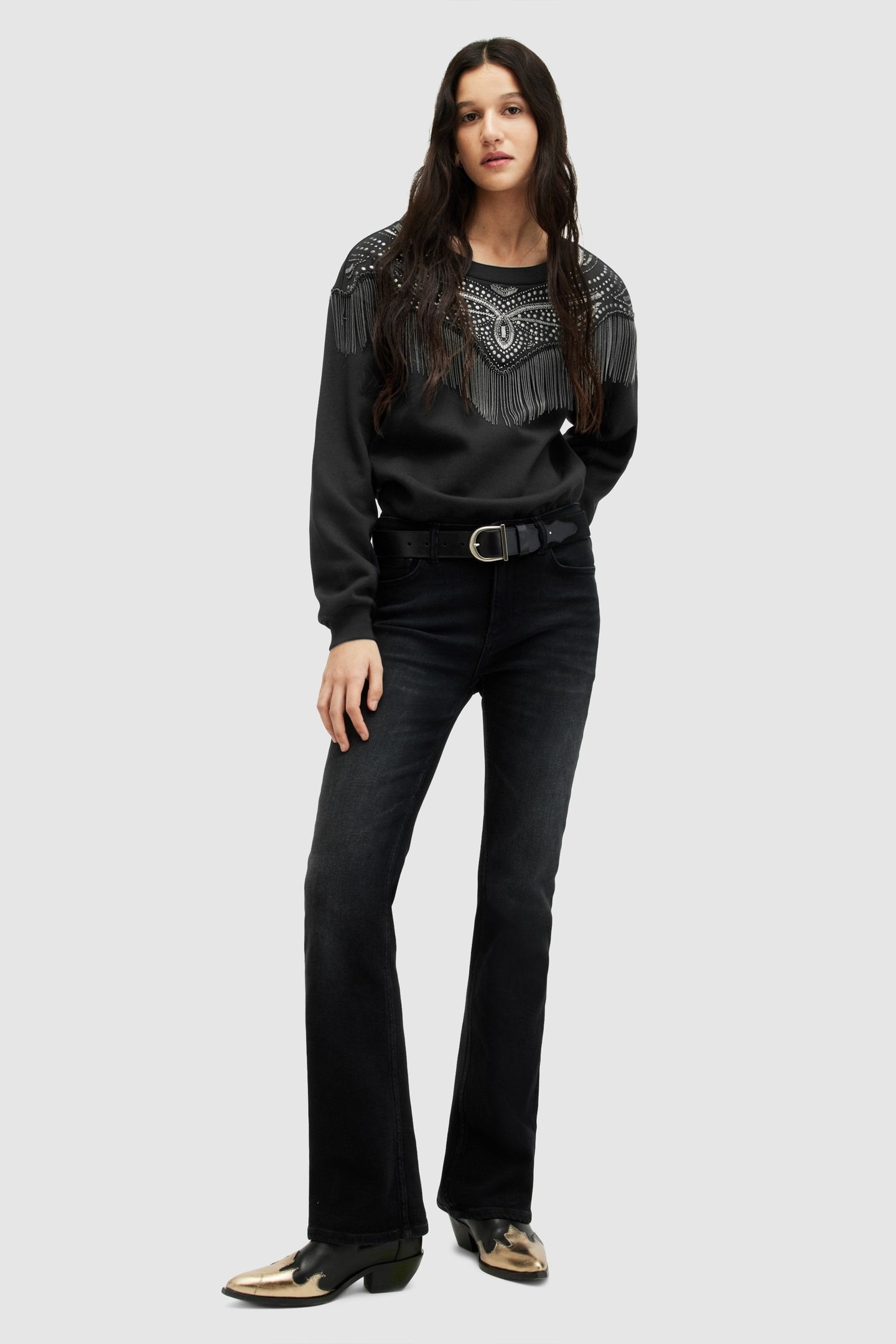 WINONA JAINE SWEAT BLACK 1