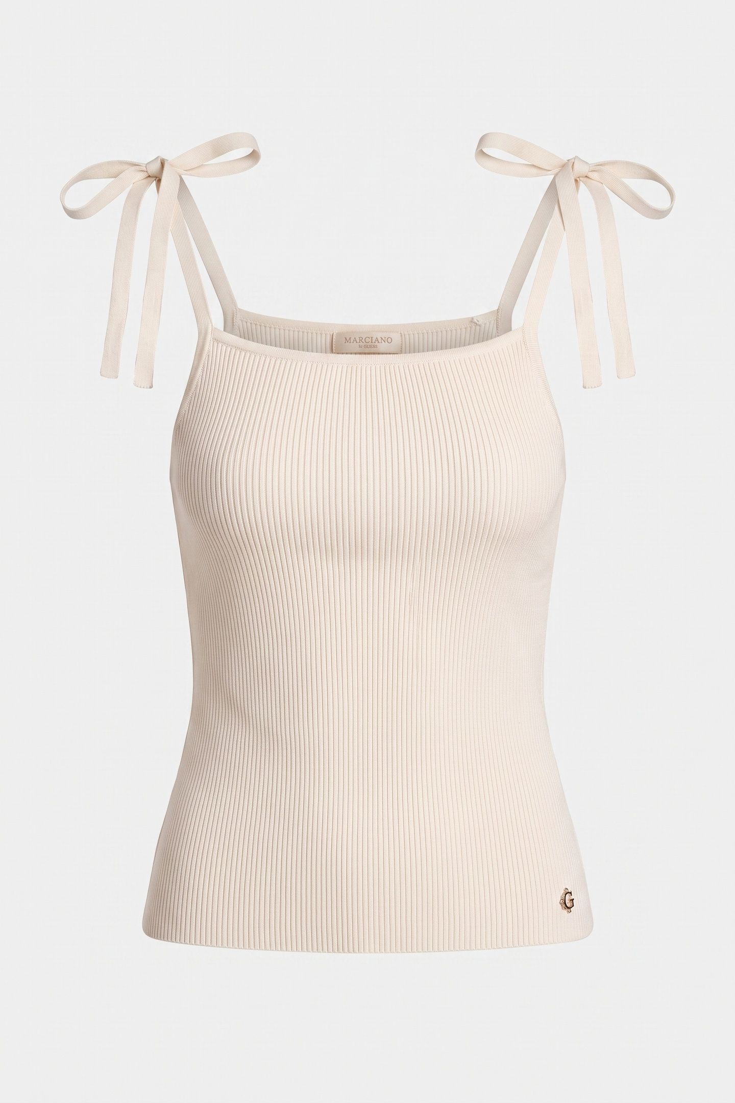 GUESS ECO SAGE TANK TOP SWTR CREAM WHITE 3