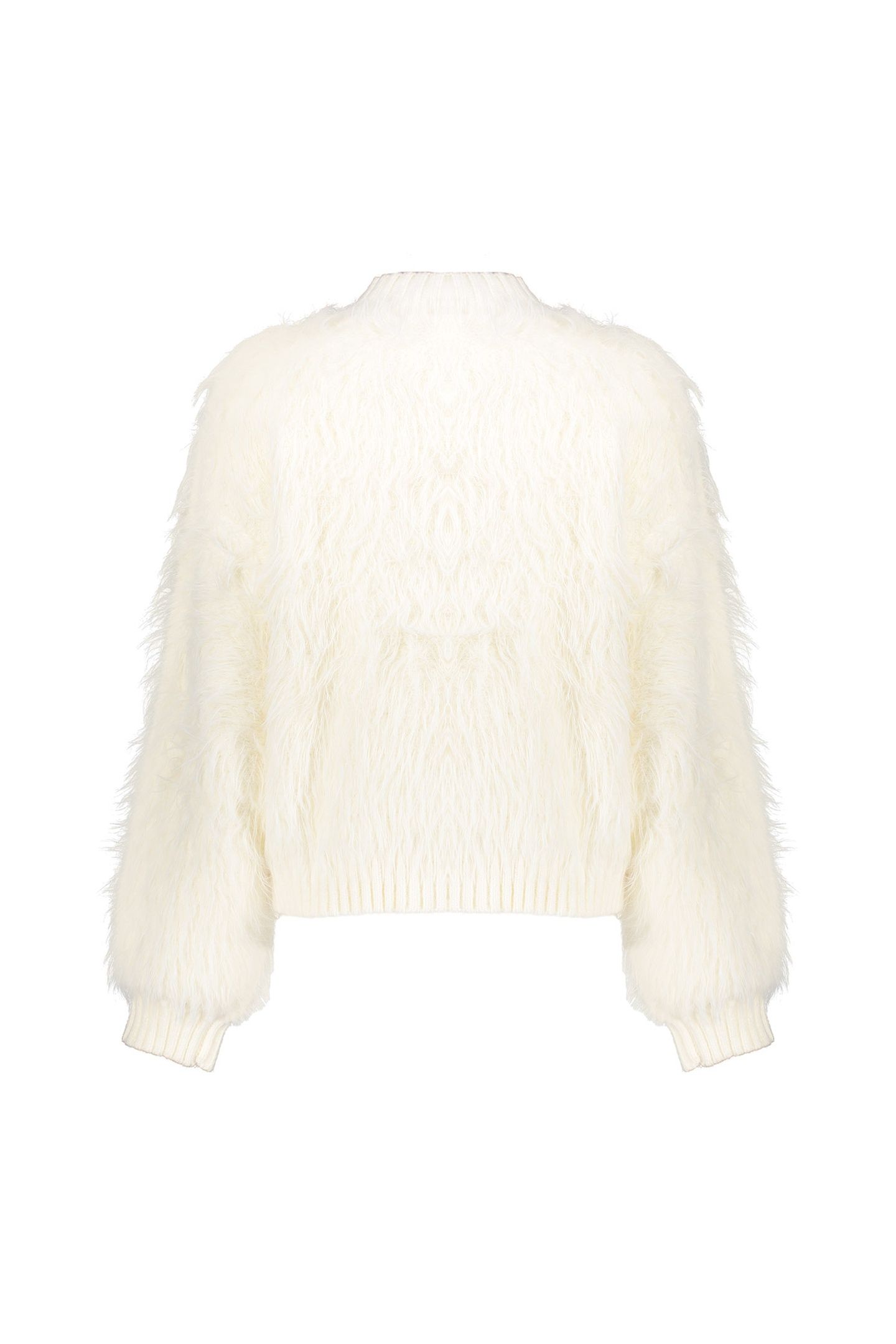 CARDIGAN FURRY OFF-WHITE 2