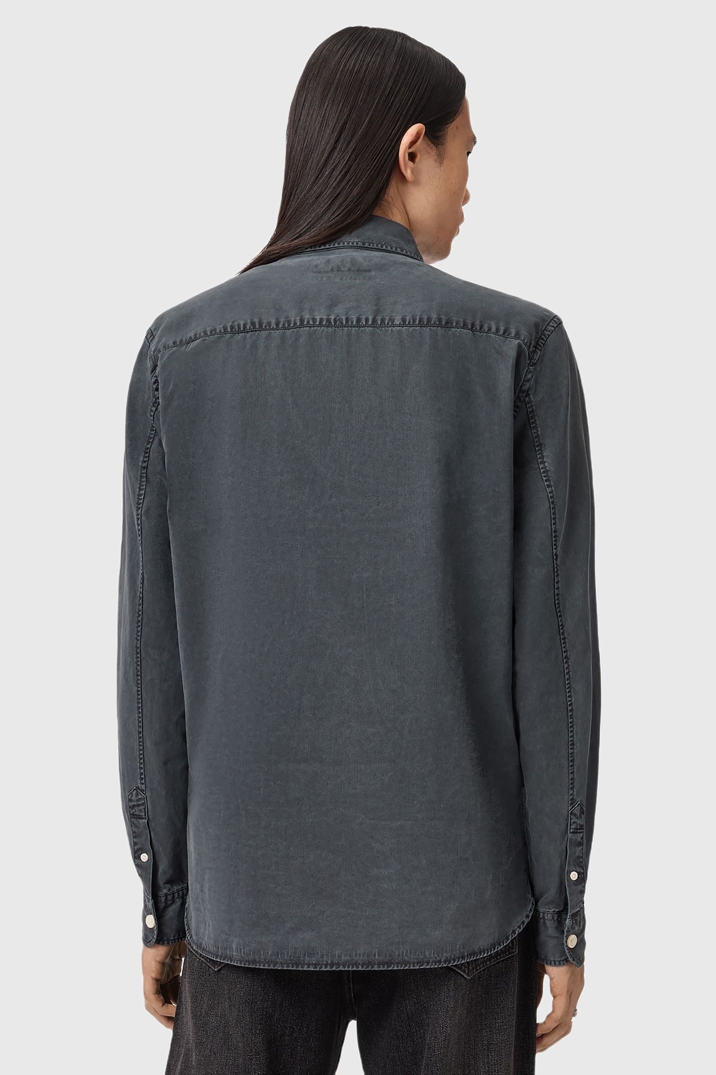 BODHI LS OVERSHIRT BLAINN BLACK 5