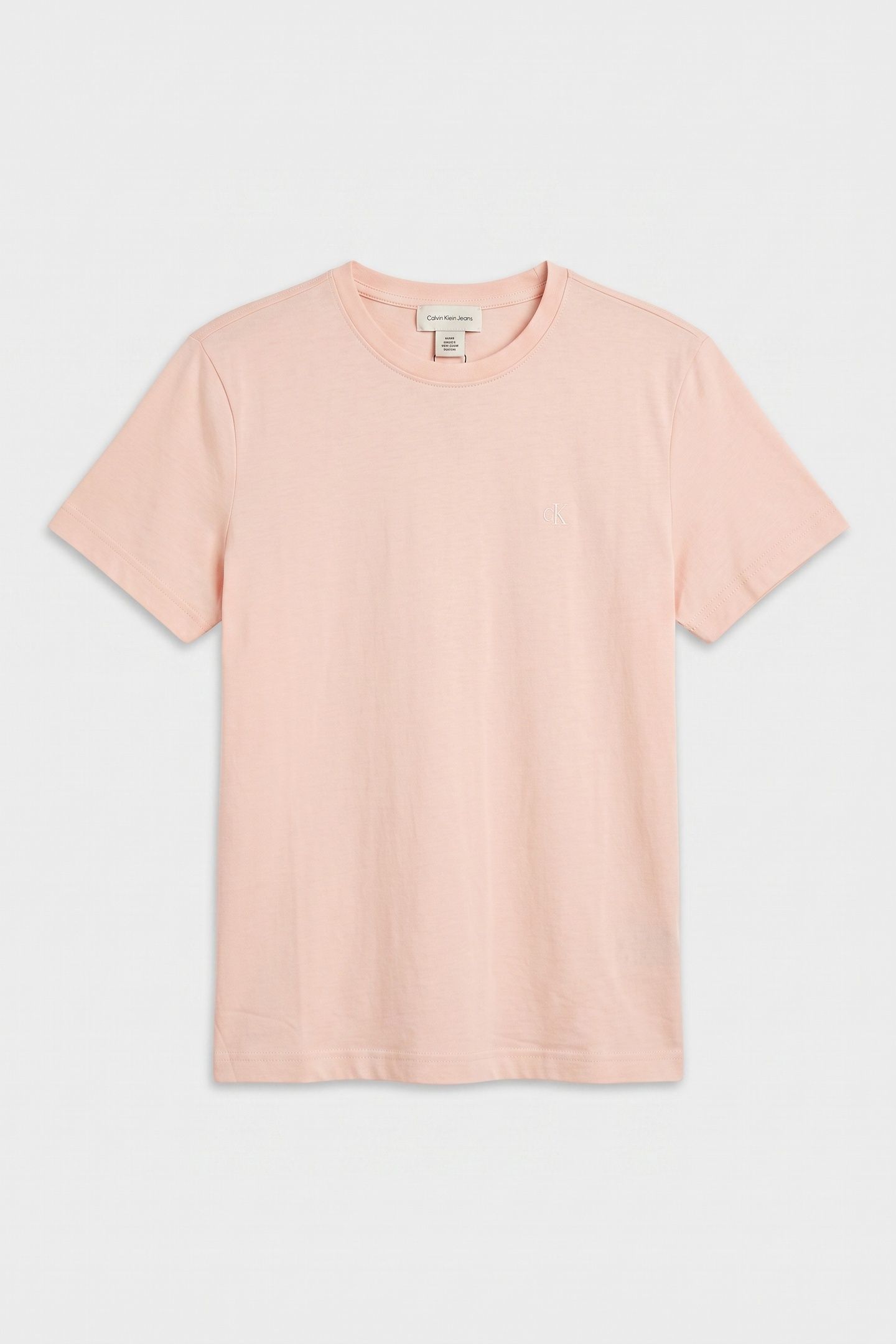 SHORT SLEEVE MONOGRAM CREW TEE MANGANO CALCITE 3