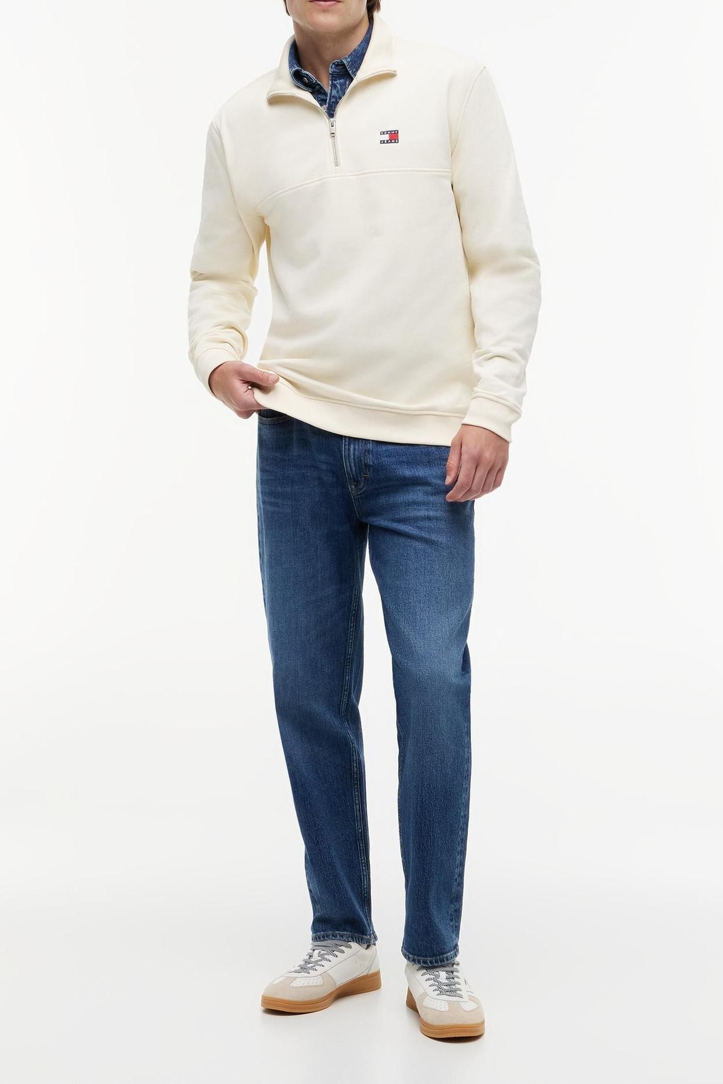 REGULAR BADGE QUARTER ZIP CALICO 3