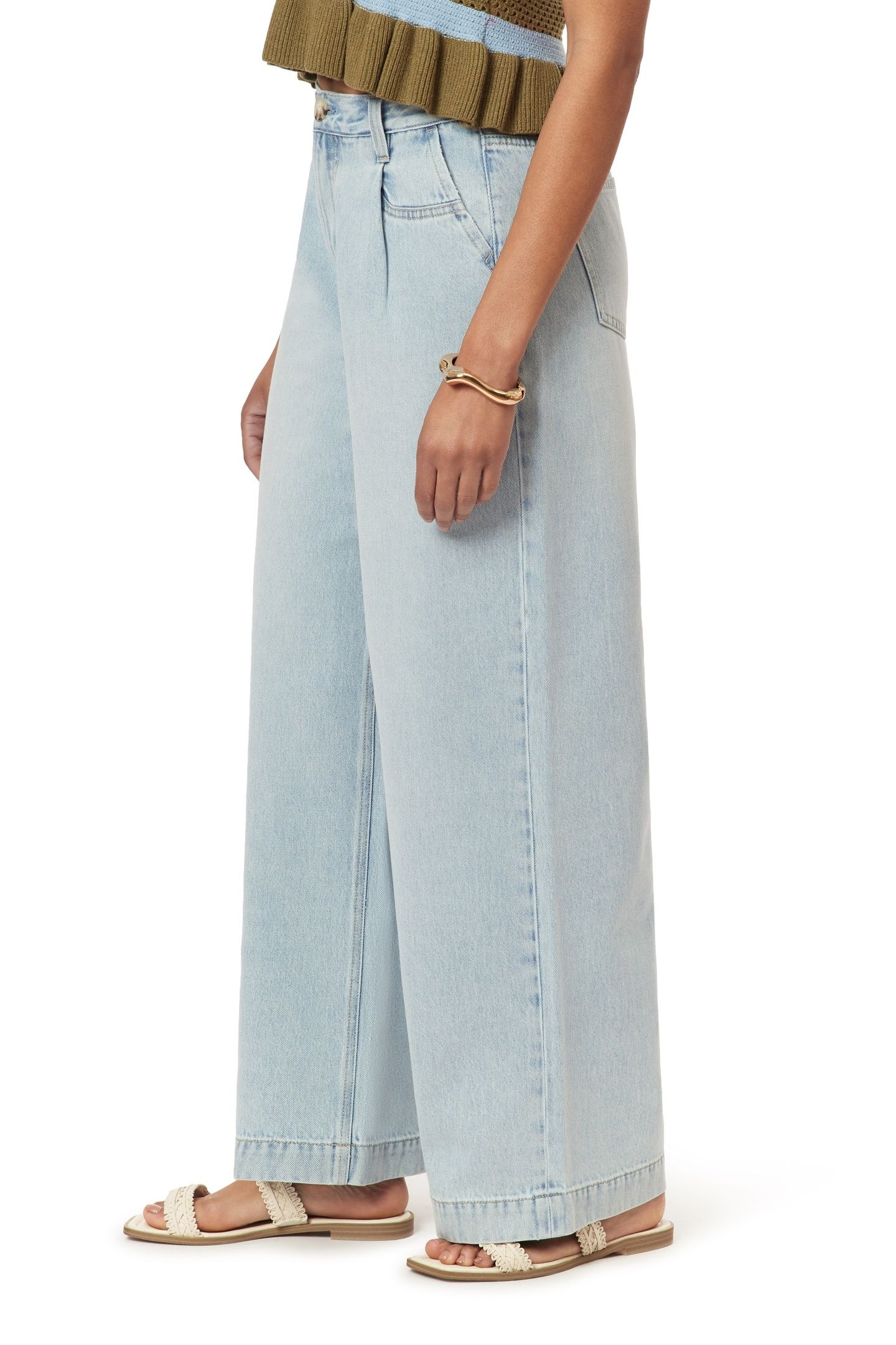 WIDE DENIM TROUSER CHELSEA HOTEL 3