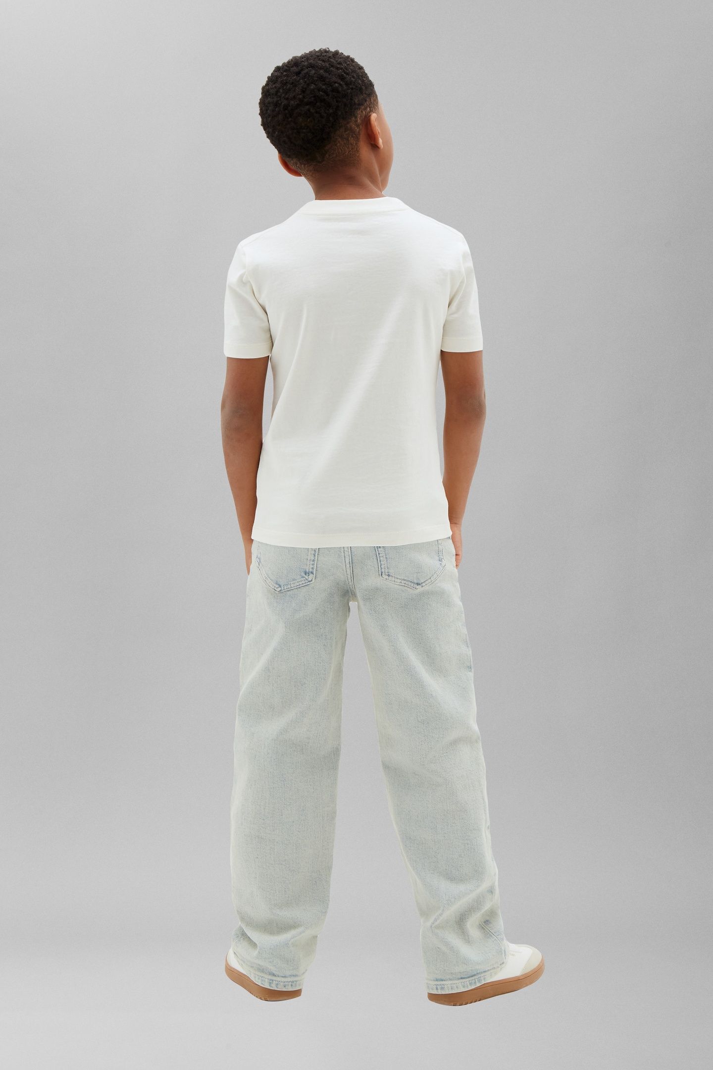 BOYS CALVIN SMALL CHEST LOGO TEE CITADEL 3