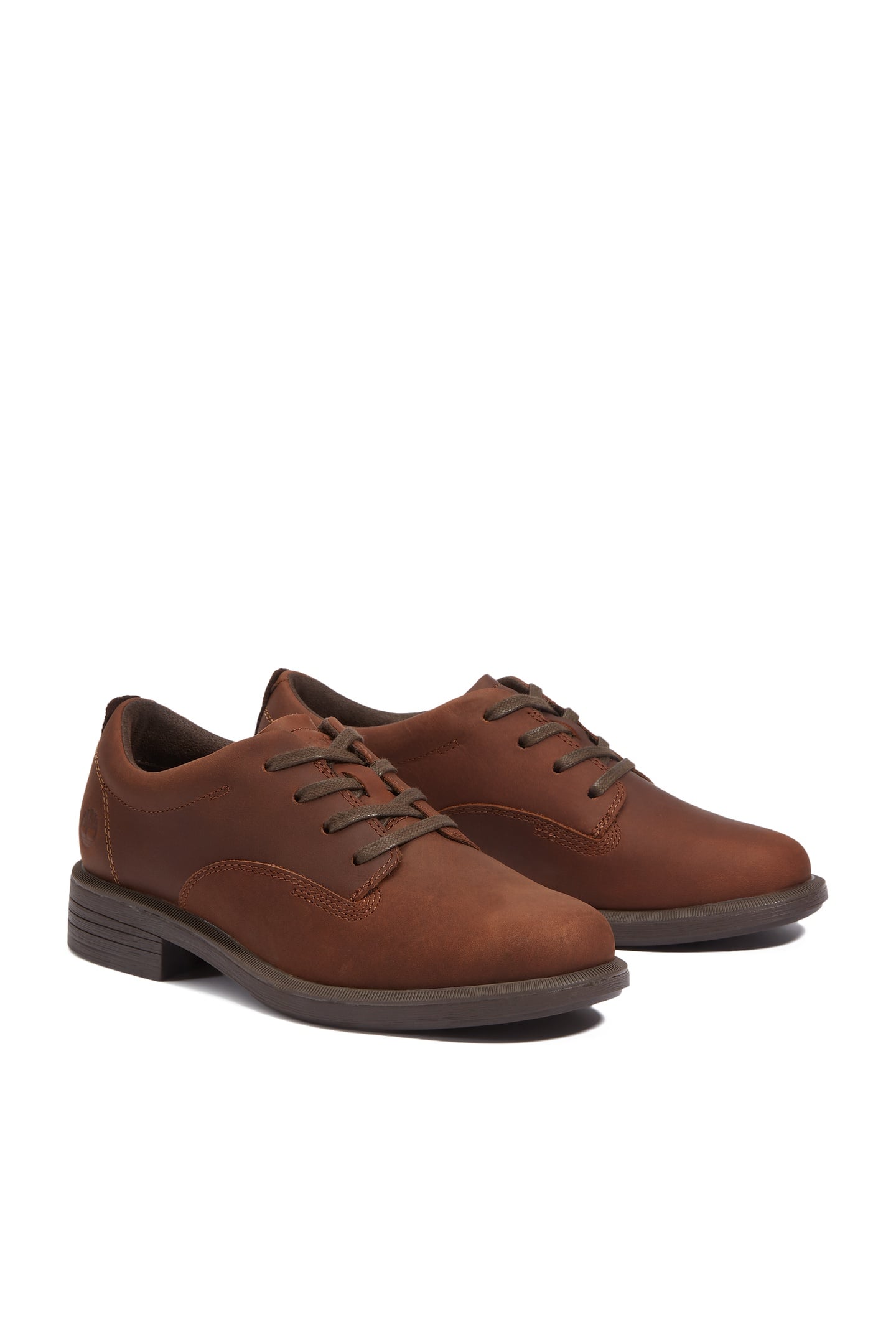 VERONA SQUARE LACE UP SHOE MEDIUM BROWN FULL GRAIN 3