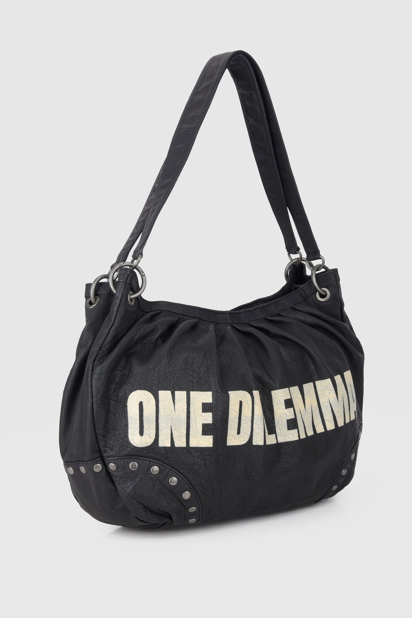 ELSA SMALL WASHED BLACK NÚNOO X ONE DILEMMA 2