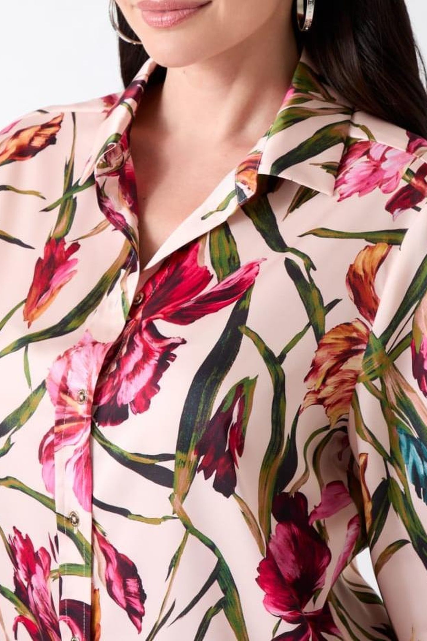 MELISSA SHIRT IRIS MOON BLUSH BREE 8