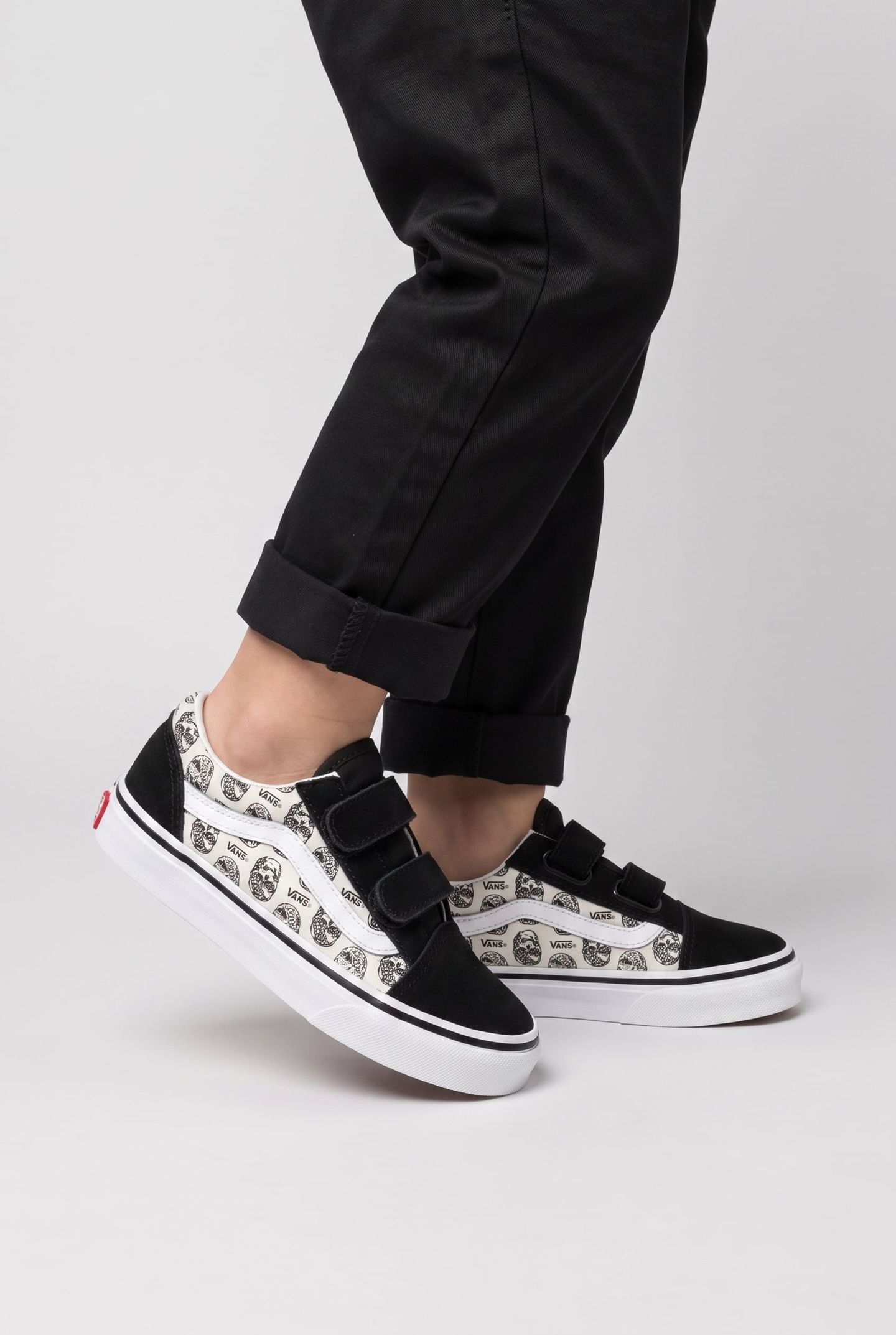 TODDLER OLD SKOOL V WHITE 2