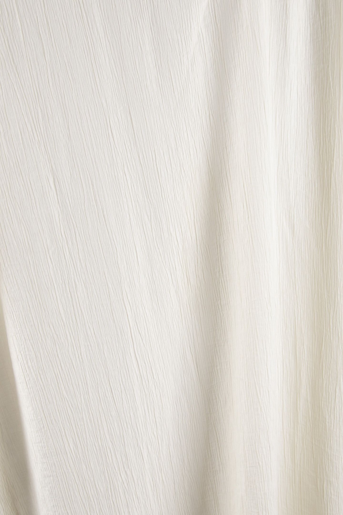 ZELIA CRINKLED ECOVERO DRESS WHITE 4