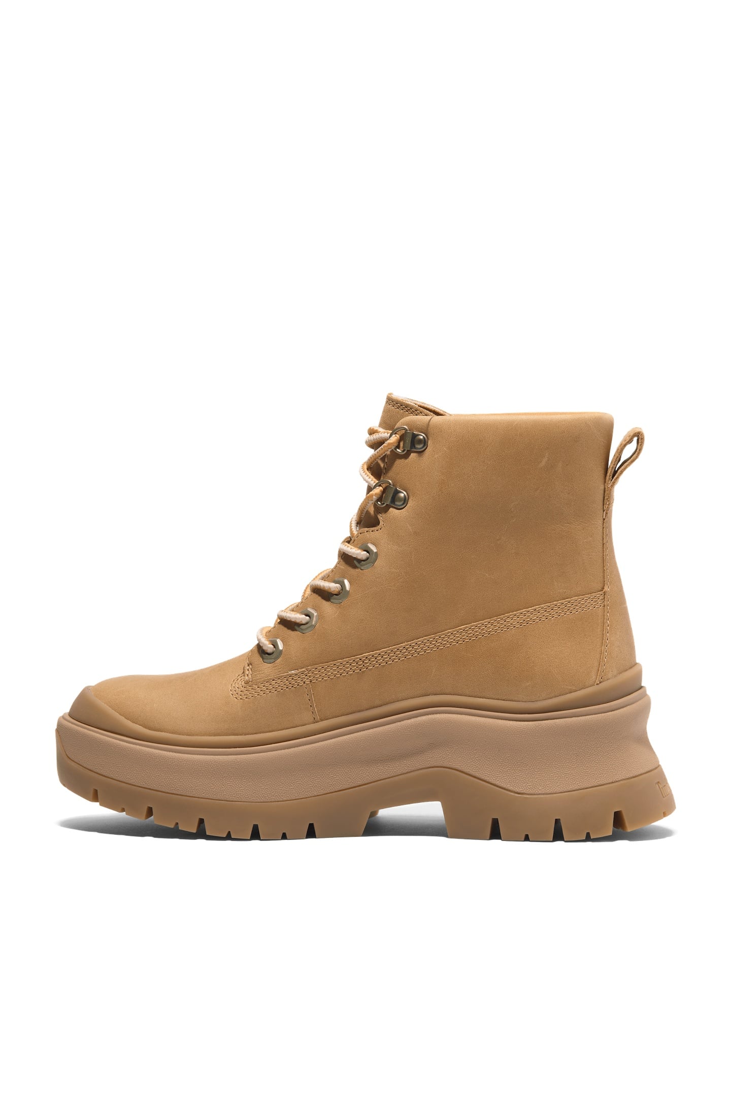 ROXIE LANE MID LACE UP BOOT WHEAT FULL GRAIN 2
