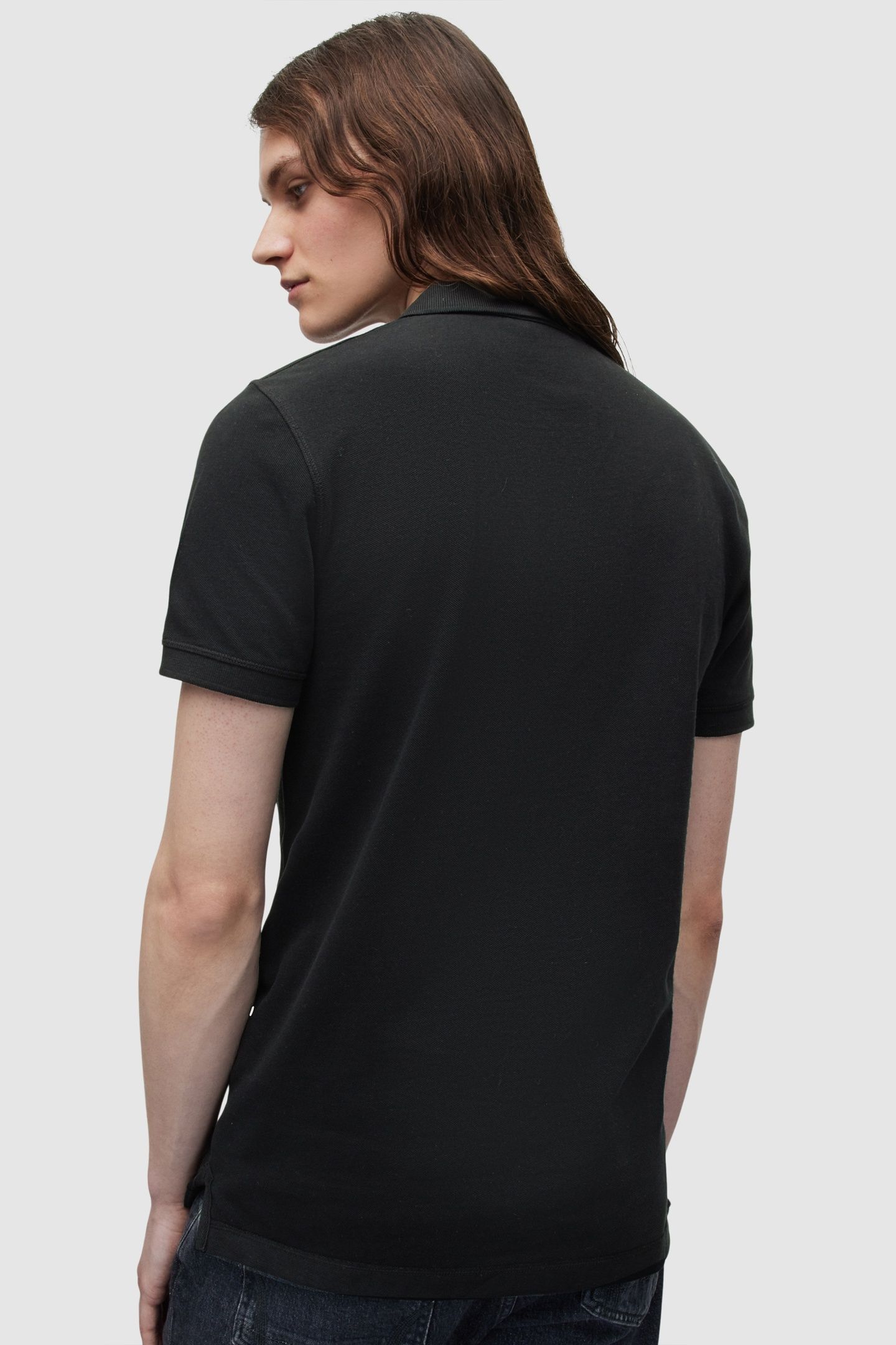 REFORM SS POLO 2 PAC JET BLK/IVY GRN 5