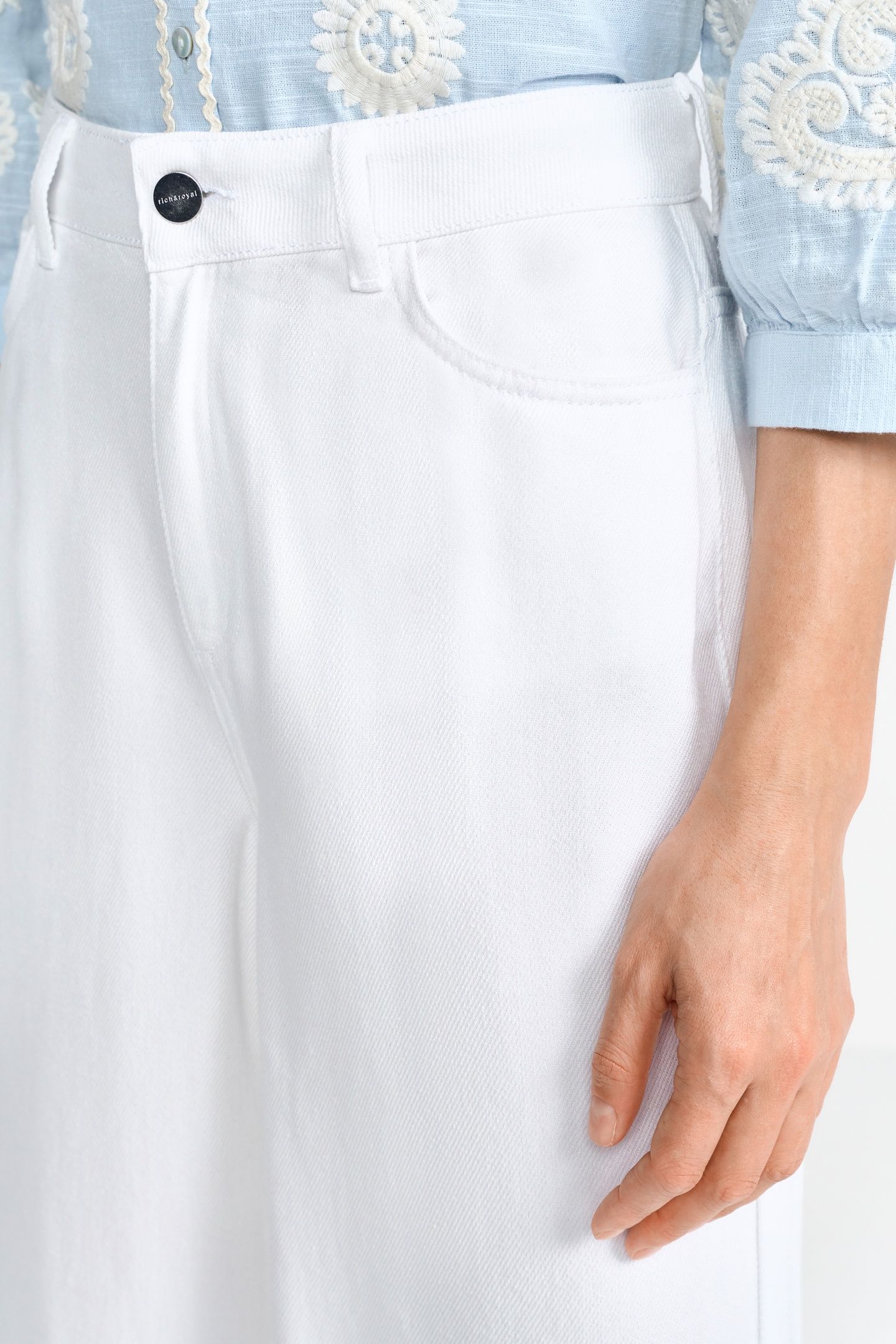 MARLENE WHITE LYOCELL DENIM 3