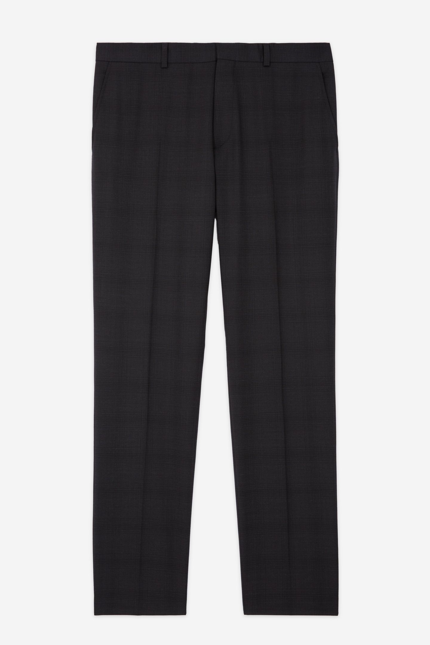 PANTALON COSTUME FIT BLACK 4