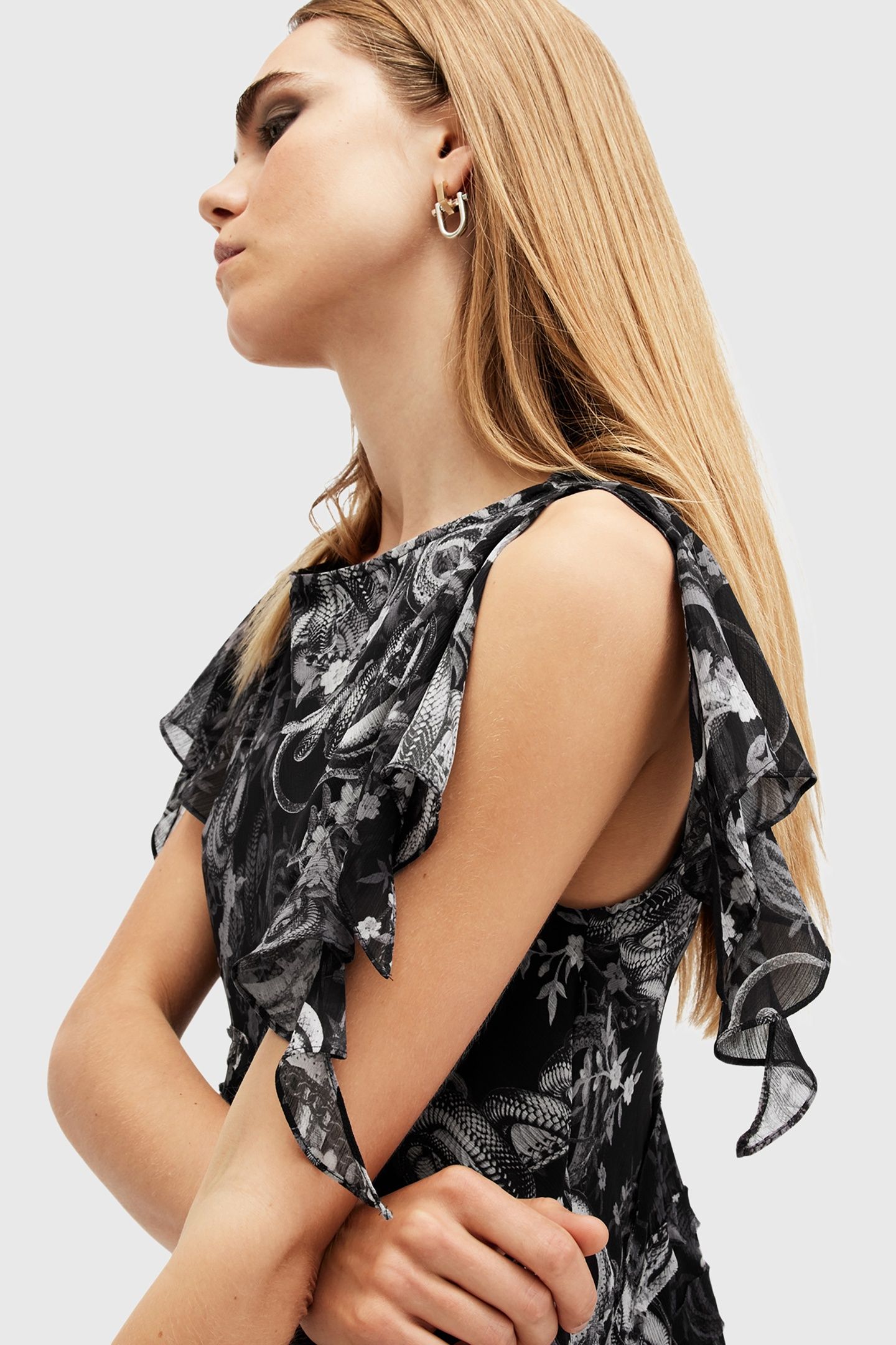CALLIE DRESS HELENA BLACK 8
